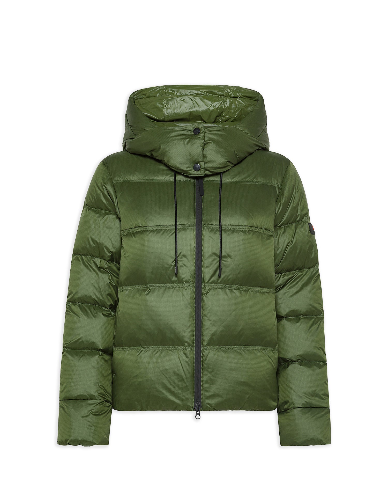 PEUTEREY Bomber Donna Peuterey In Nylon Leggero E Ripstop Verde