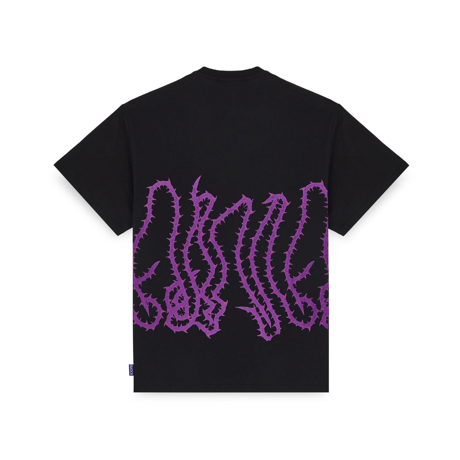 T-Shirt Octopus  Thorns Tee Tentacoli Nero