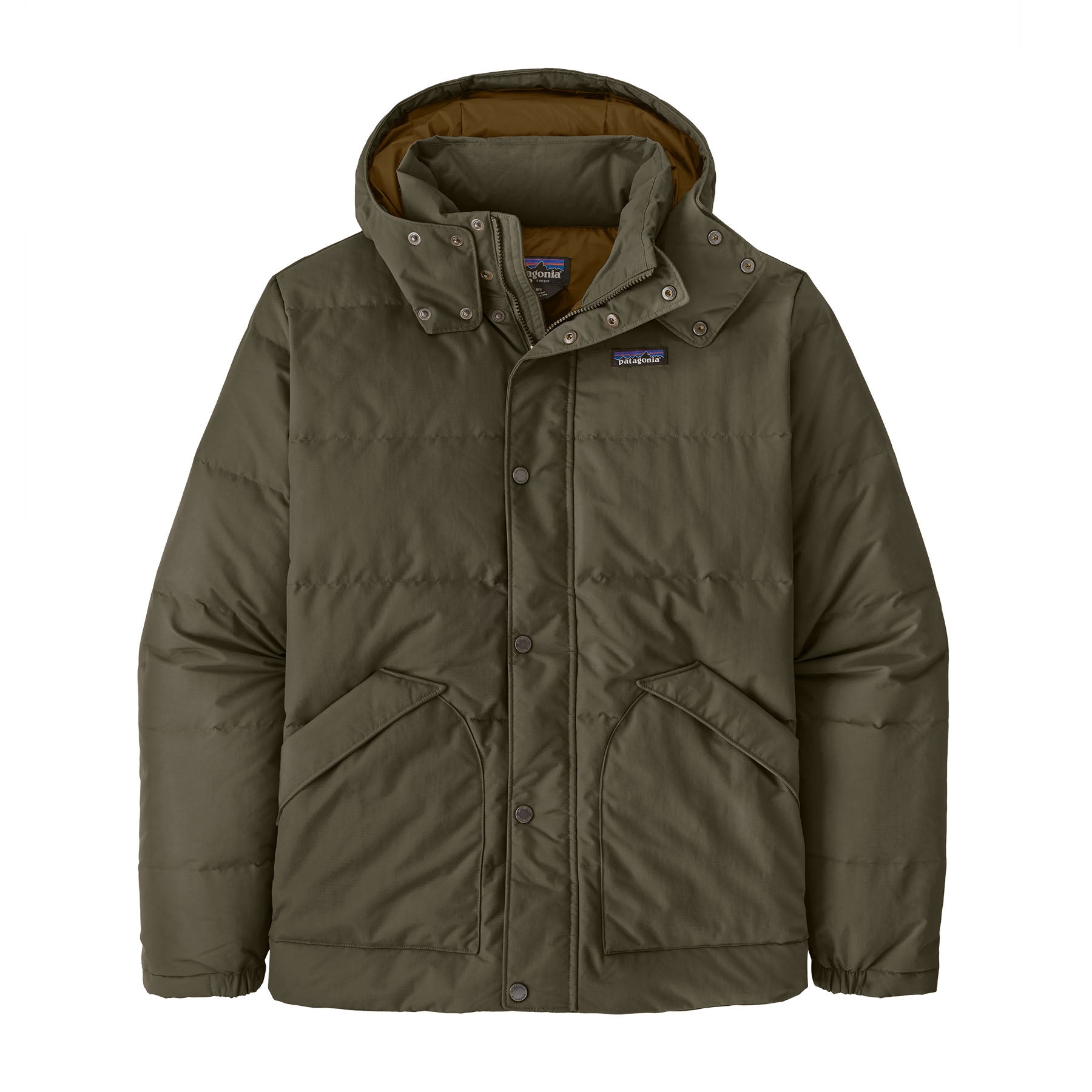 Piumino Patagonia Downdrift Verde Militare Uomo 152Store
