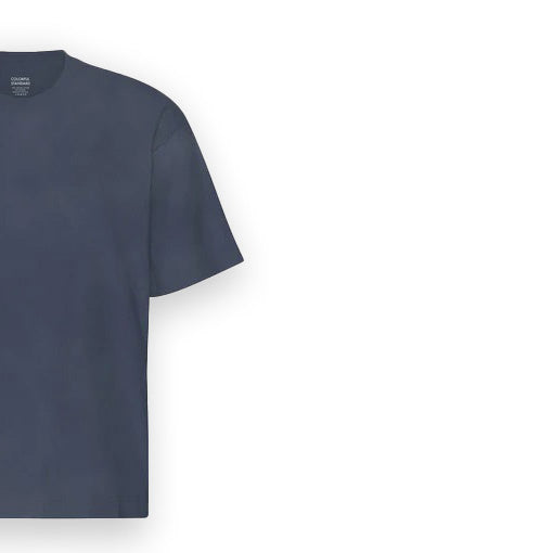 T-Shirt Oversized Colorful Standard Cotone Organico Blu Unisex