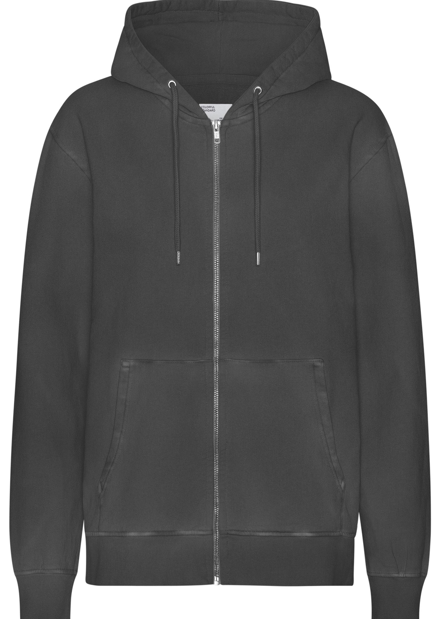Felpa Zip Cappuccio Colorful Faded Black