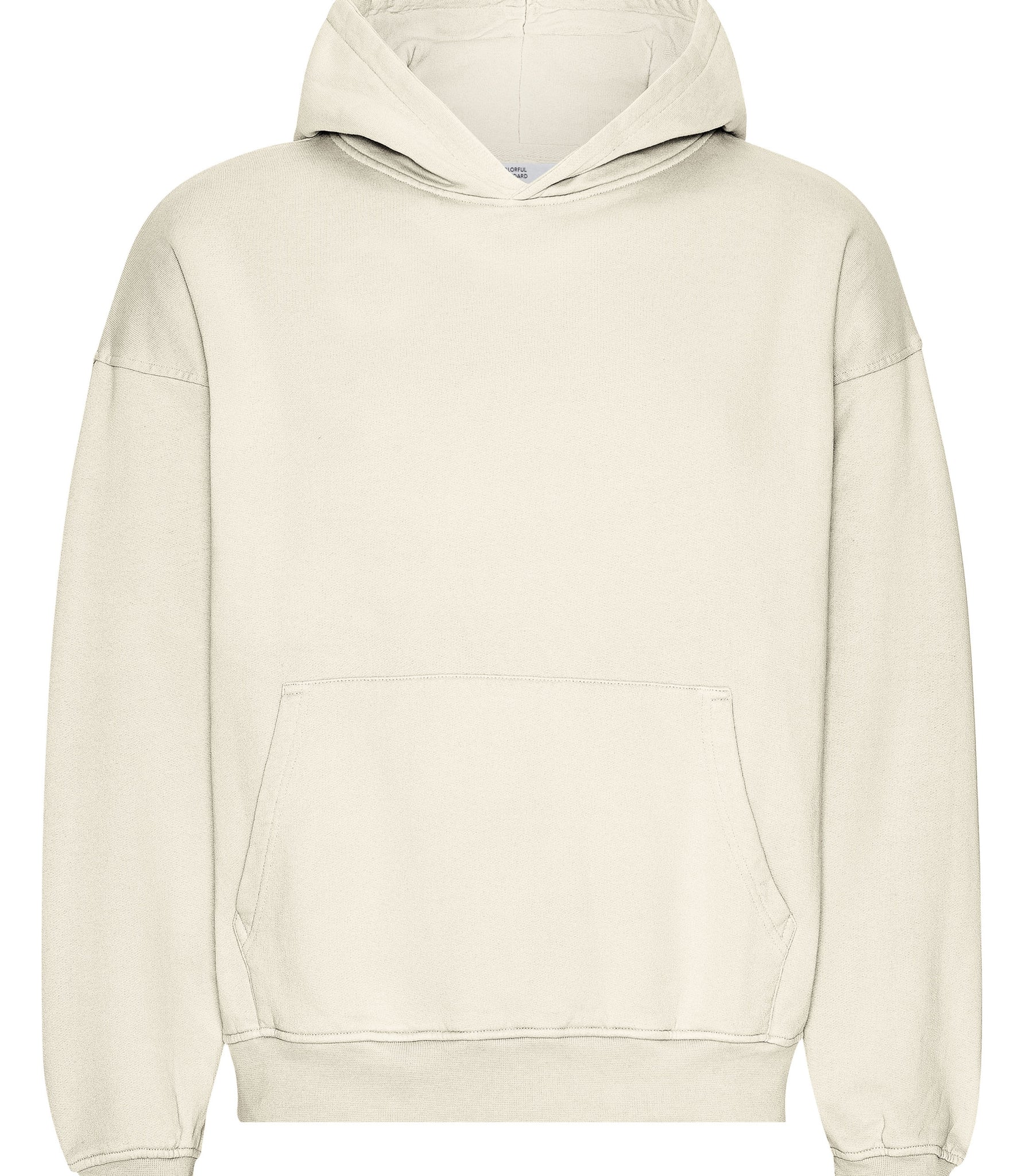 Felpa Cappuccio Oversized Avorio