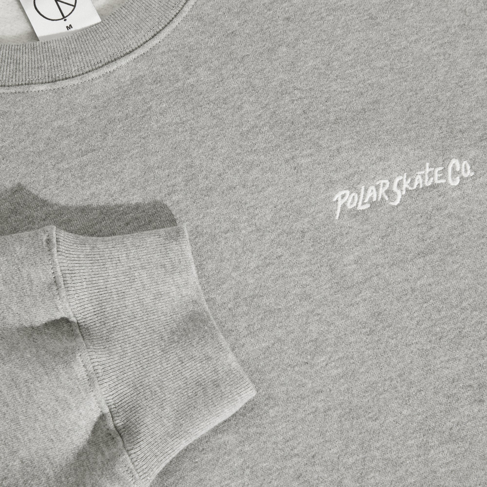 Dave Crewneck Surf Logo Grey