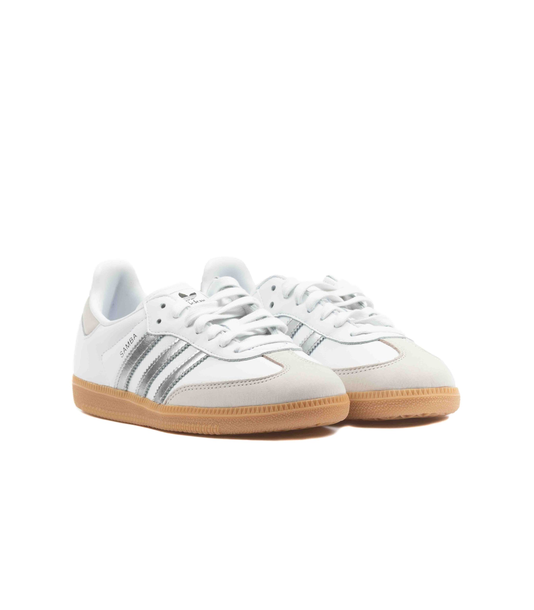 Adidas Samba Og White Silver Donna