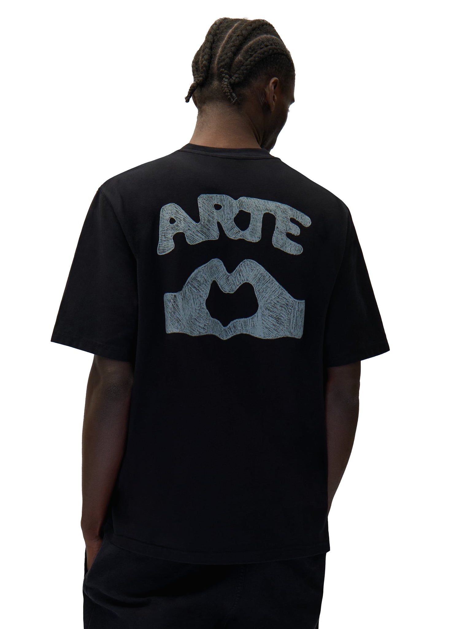 Arte Antwerp Diels Scribble T-Shirt  Nera