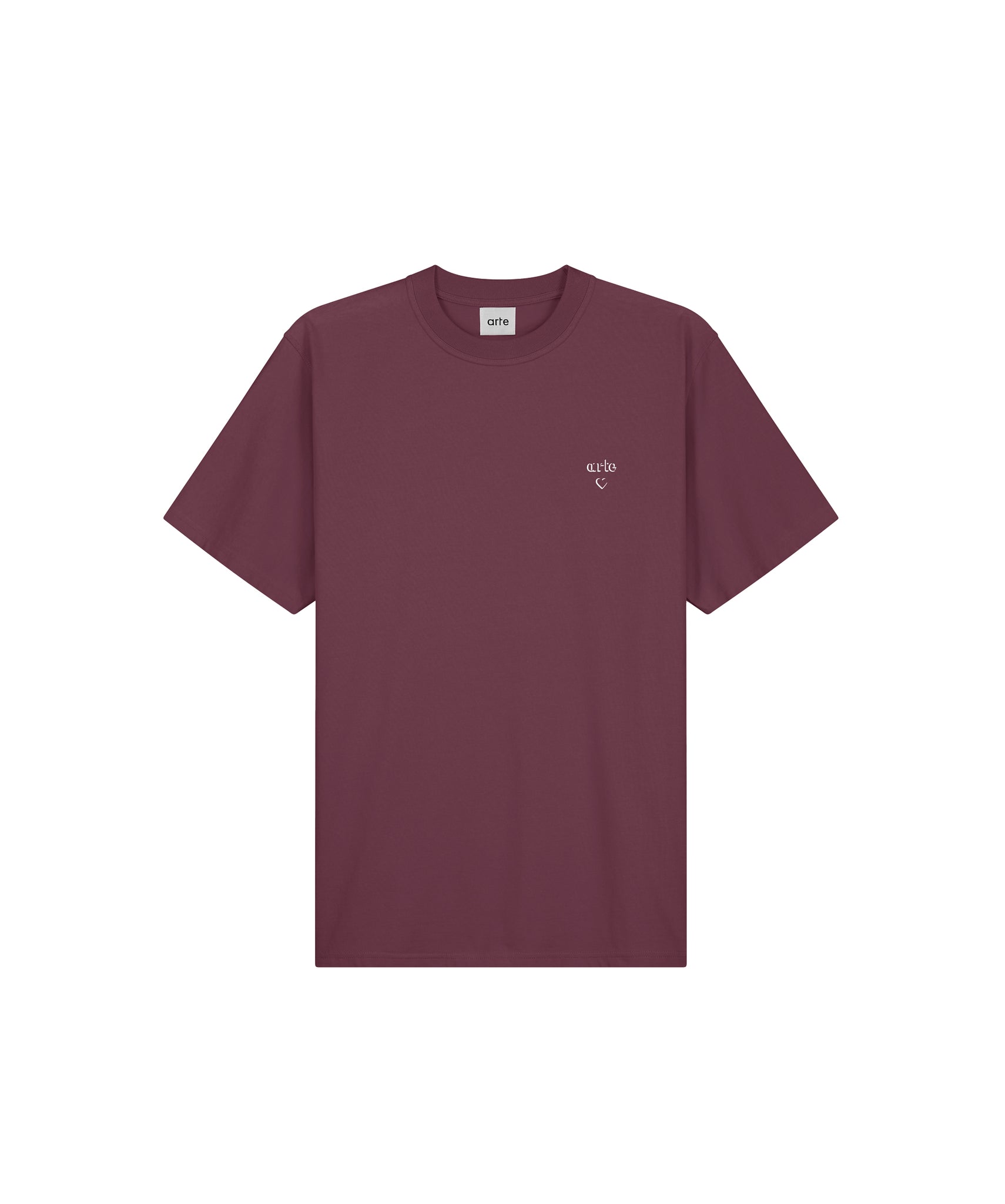Arte Antwerp Heart T-Shirt Bordeau