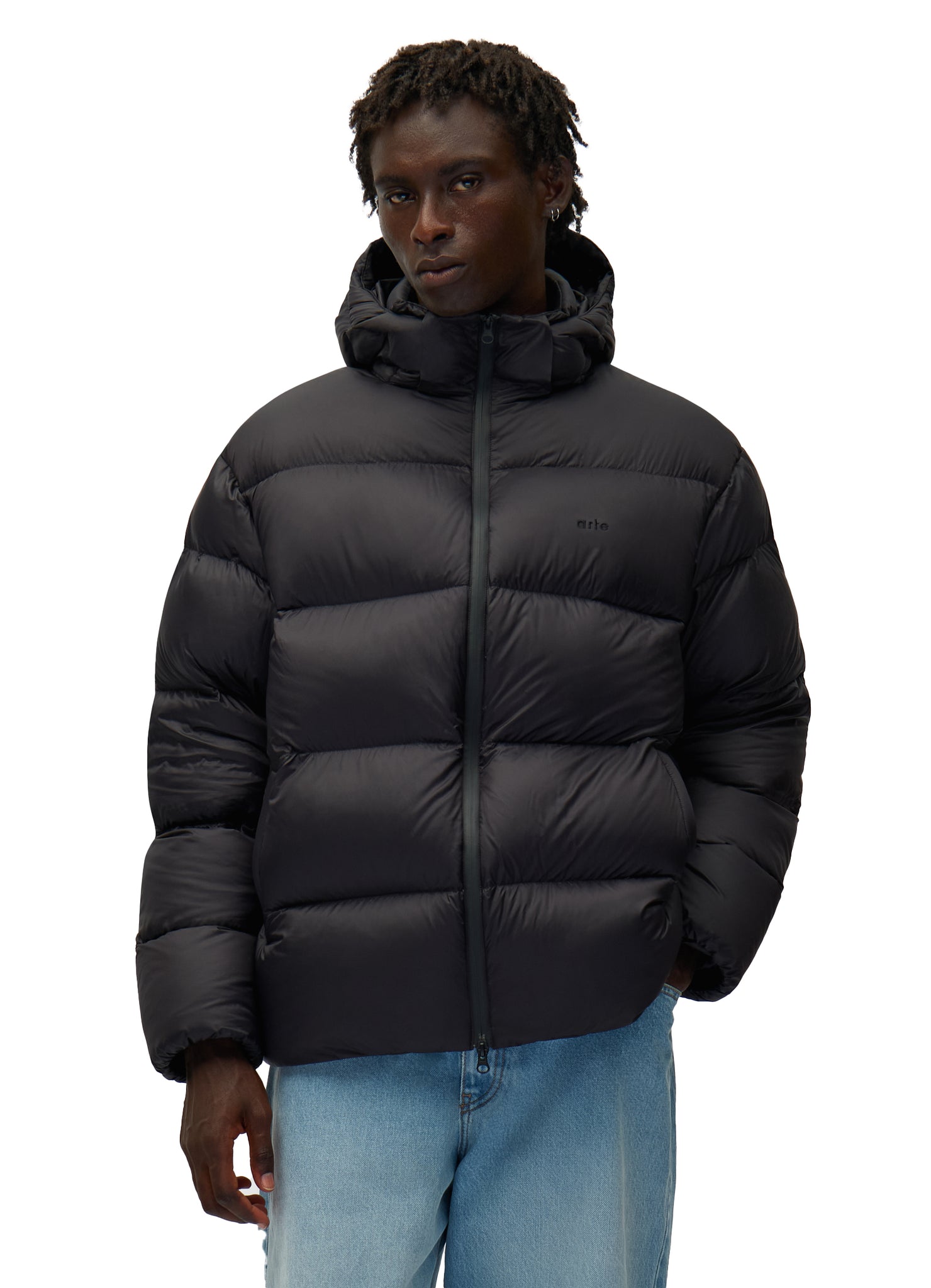 Arte Puffer Jacket Nero