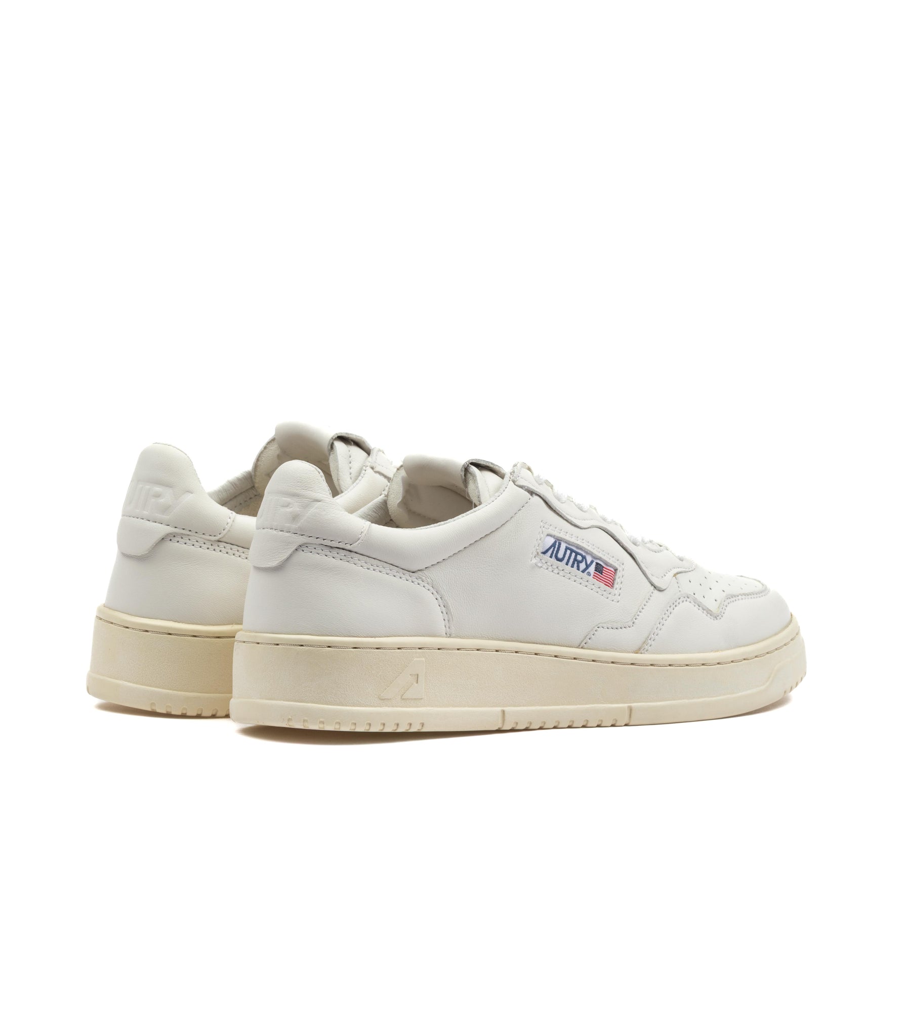 Autry Medalist Low Capra Goat White