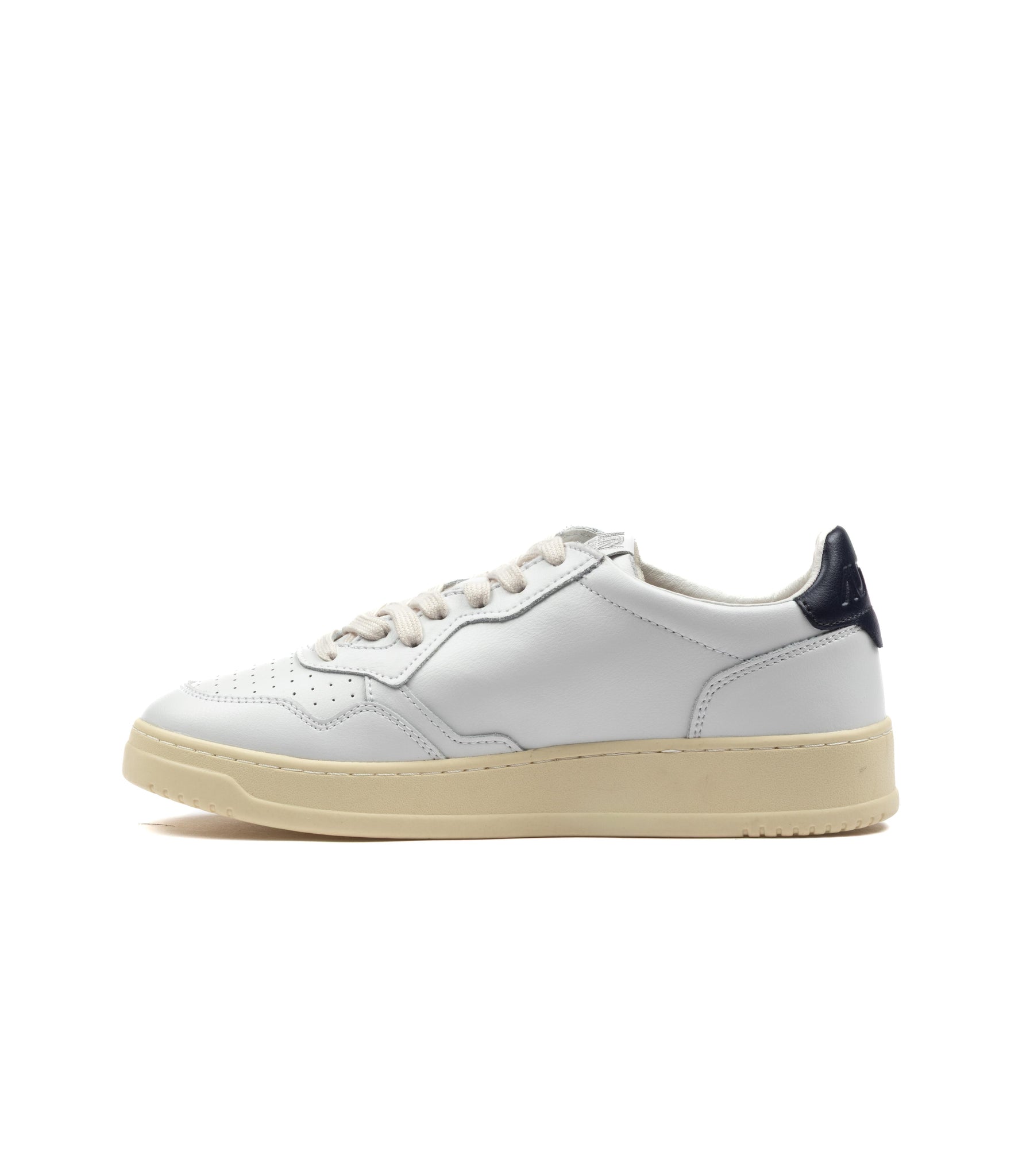 Autry Medalist Low Leat Bianco Blu Uomo