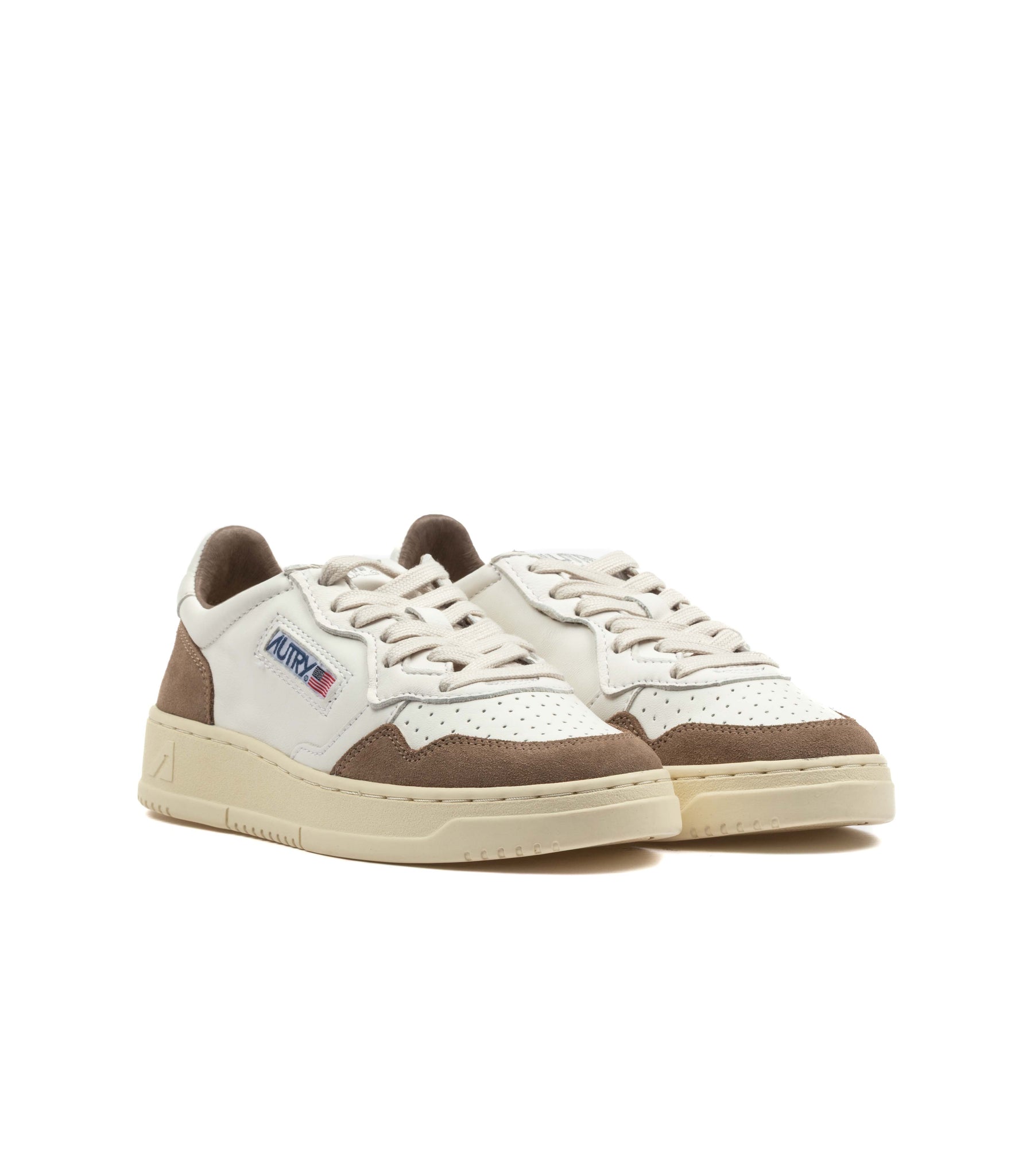 Autry Medalist Low Bianco Tobacco Donna