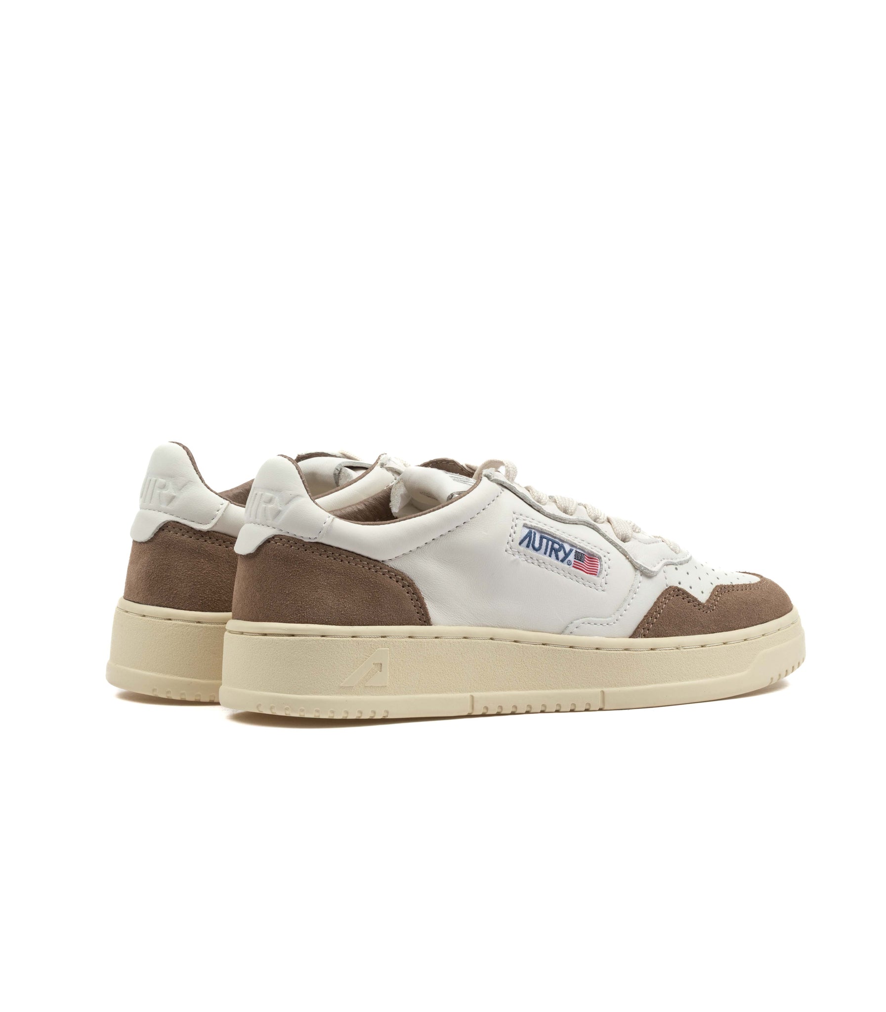 Autry Medalist Low Bianco Tobacco Donna