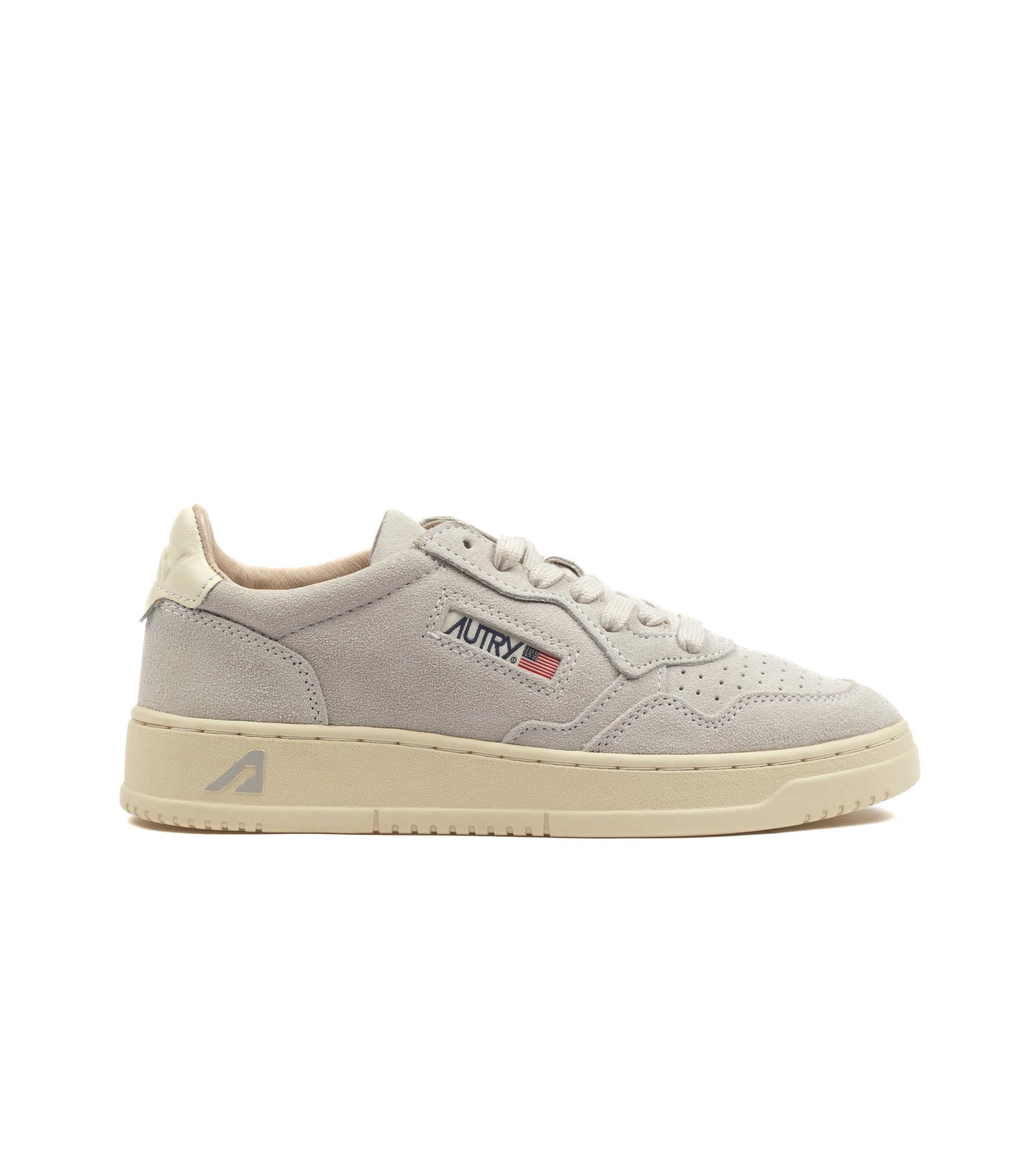 Autry Medalist Low Suede Marmo Donna