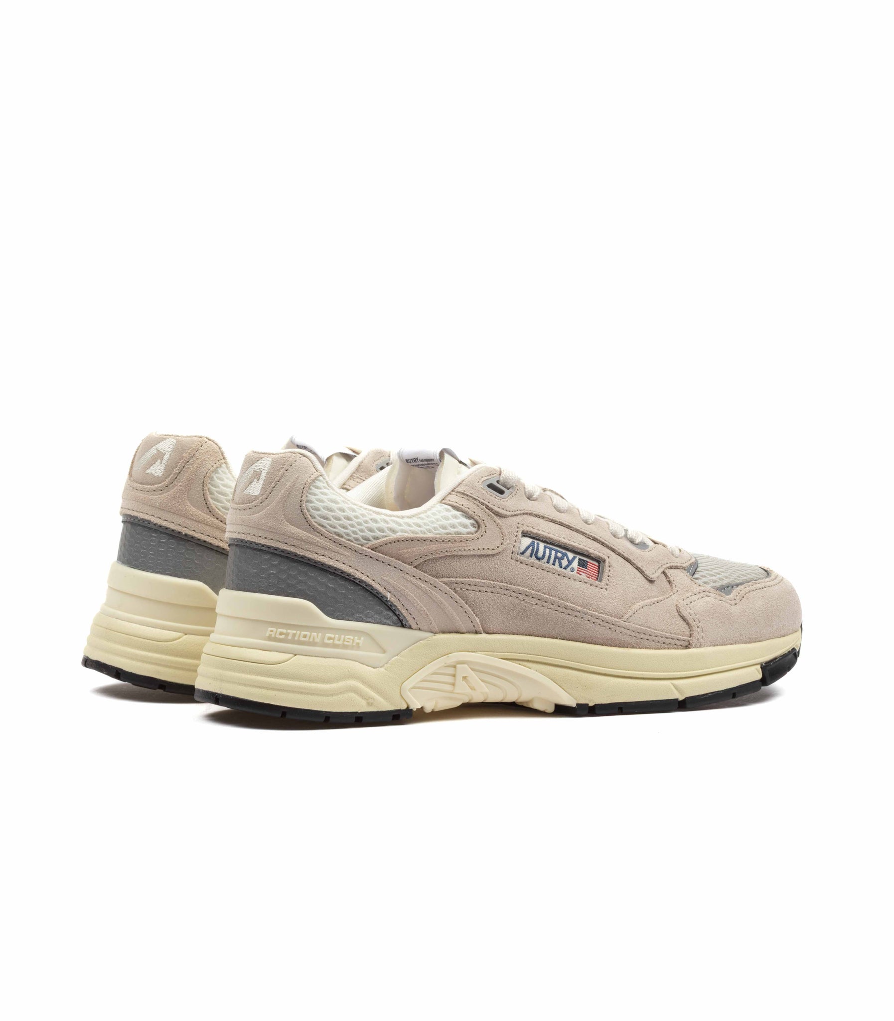 Autry Hyperway Low Man Suede Mesh Sand