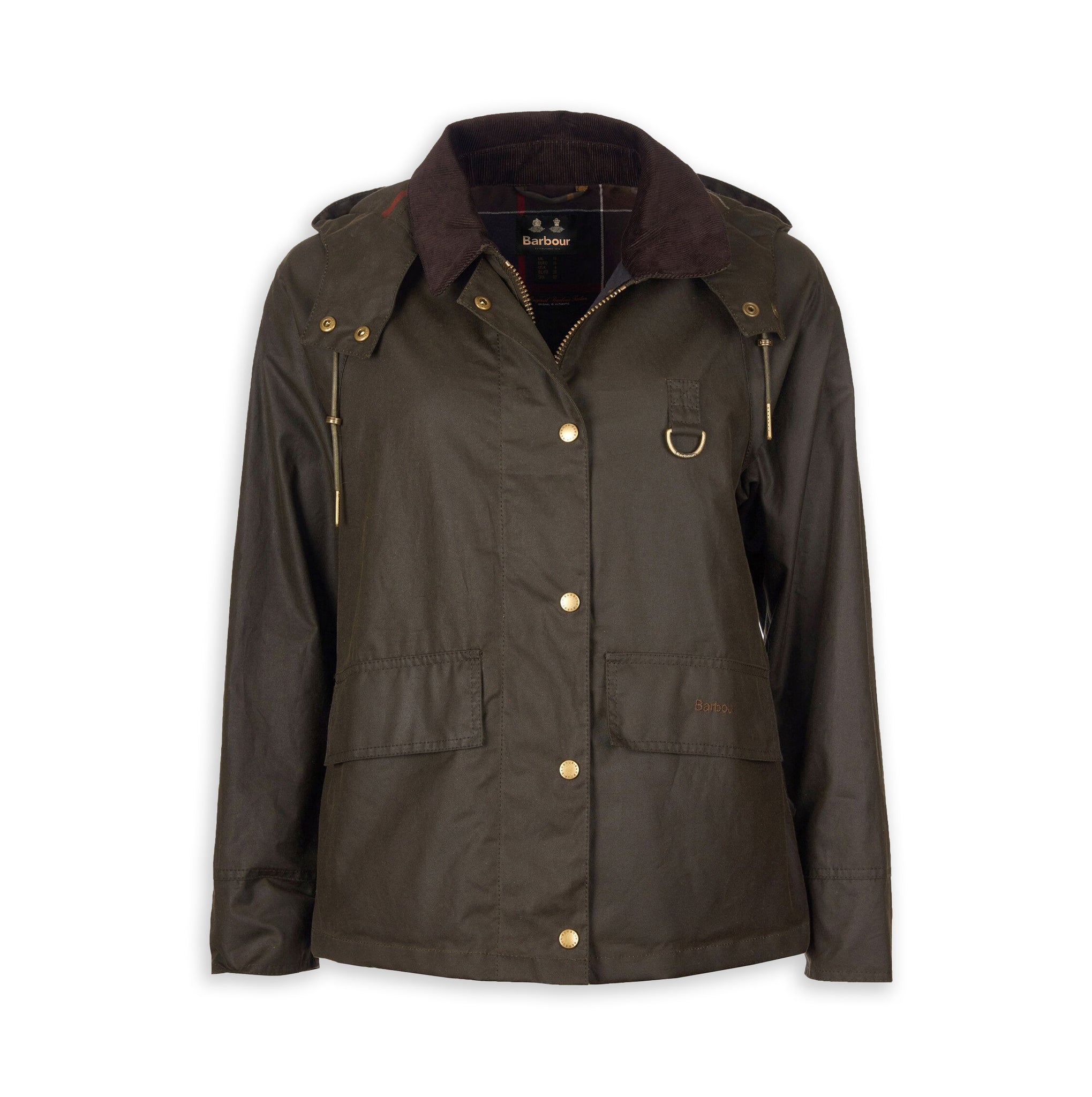 Barbour Avon Verde Oliva Donna
