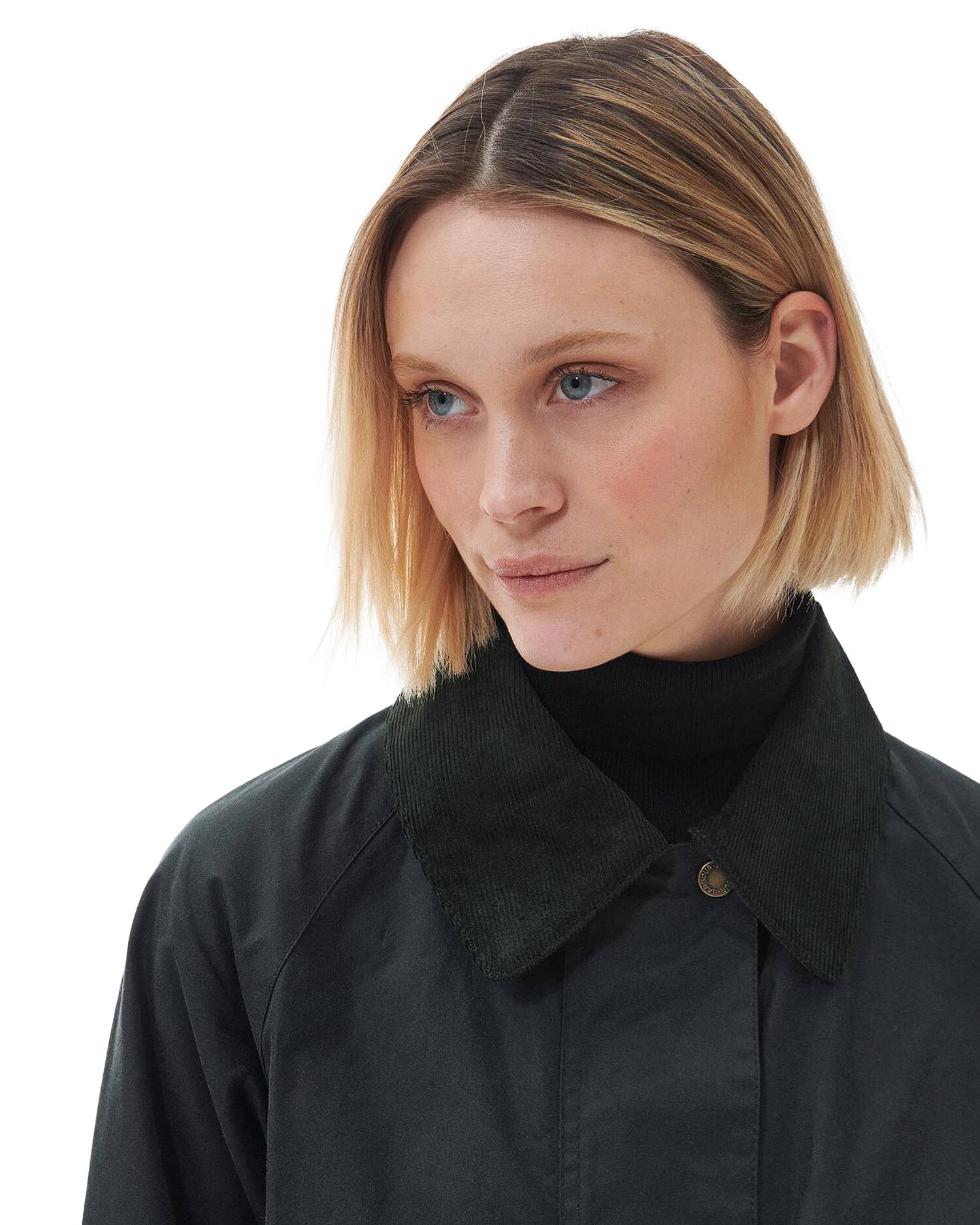 Barbour  Tain Wax Sage Verde Donna