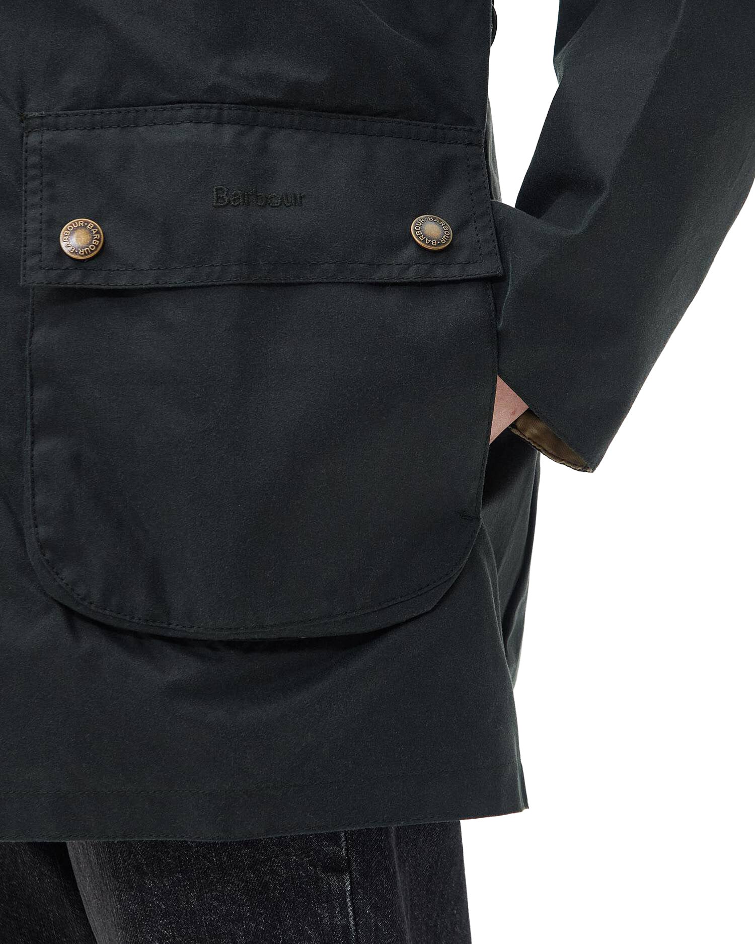 Barbour  Tain Wax Sage Verde Donna