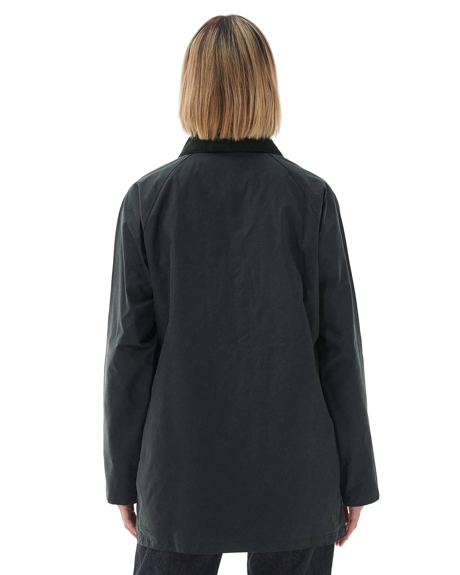 Barbour  Tain Wax Sage Verde Donna