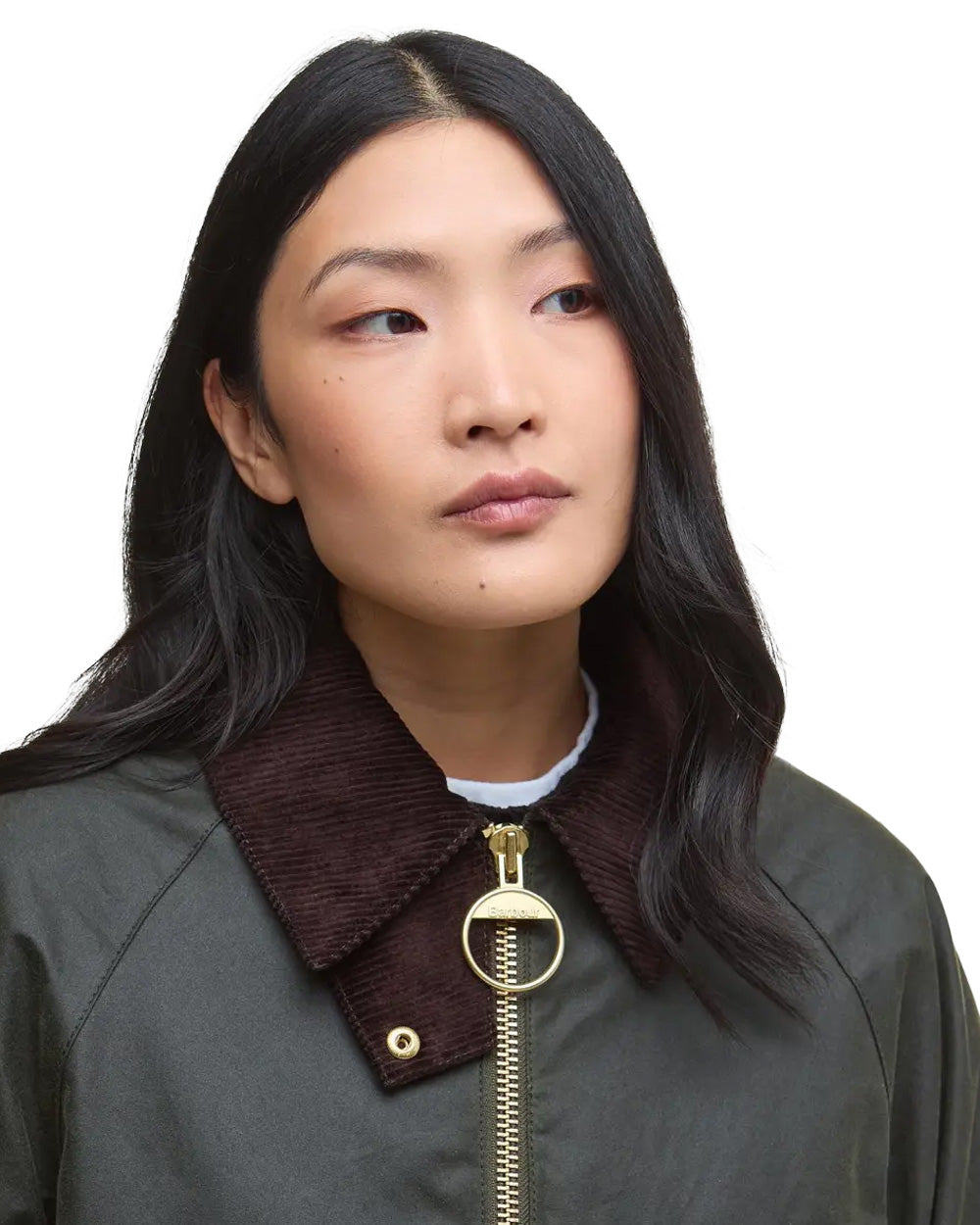 Barbour Luella Wax Jkt Cot Outw Fern Ancient Tartan