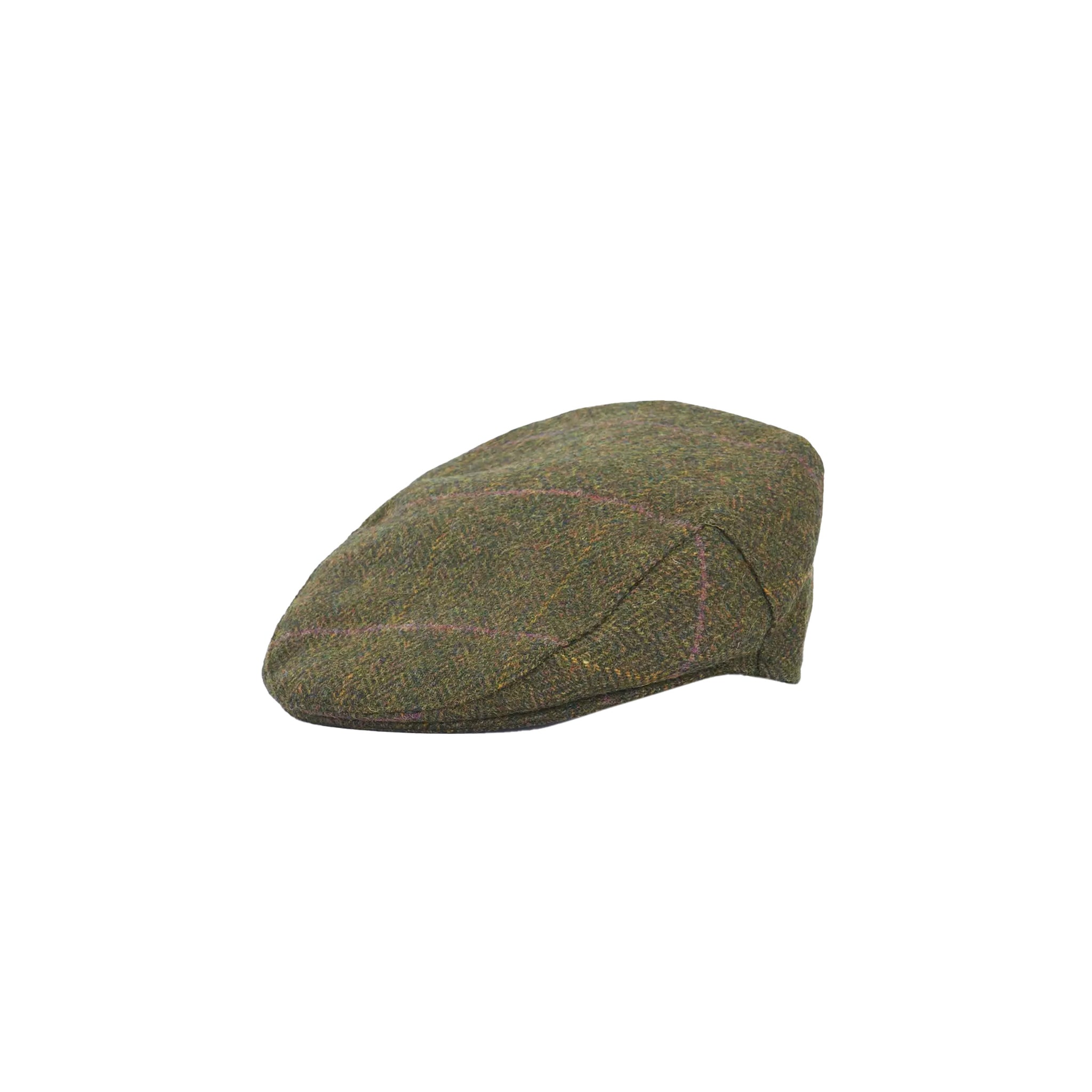 Barbour Crieff Flat Cap Olive