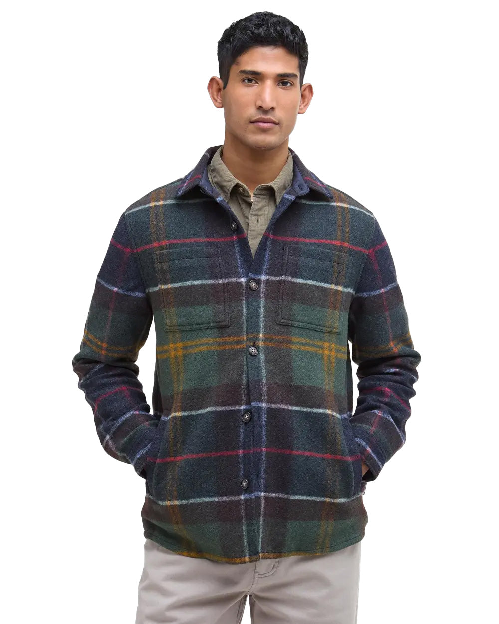 Barbour Chapter Tailored Check Overshirt Camicia Giacca