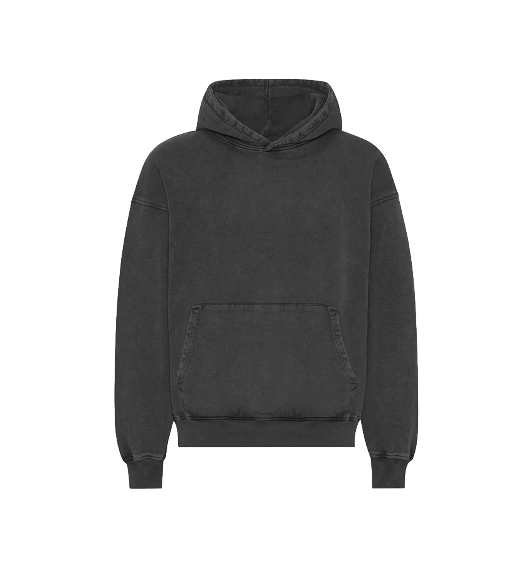 Colorful Standard Felpa Cappuccio Oversized Faded Black