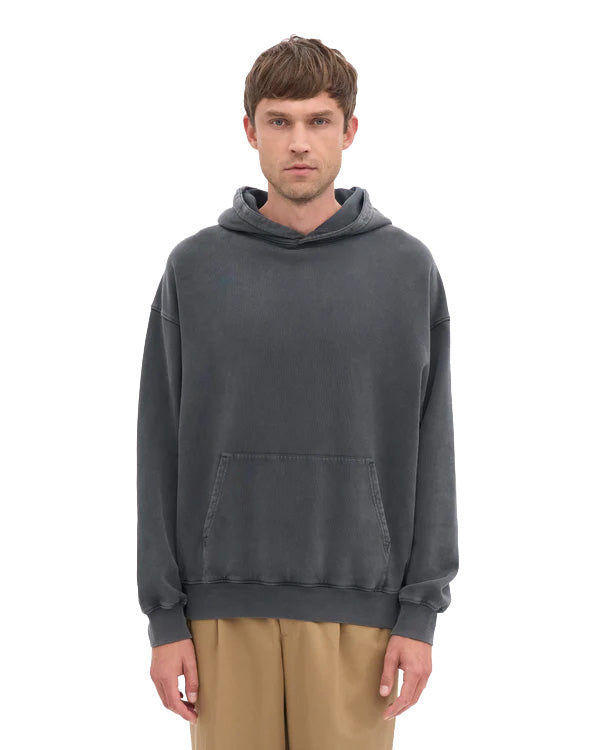 Colorful Standard Felpa Cappuccio Oversized Faded Black