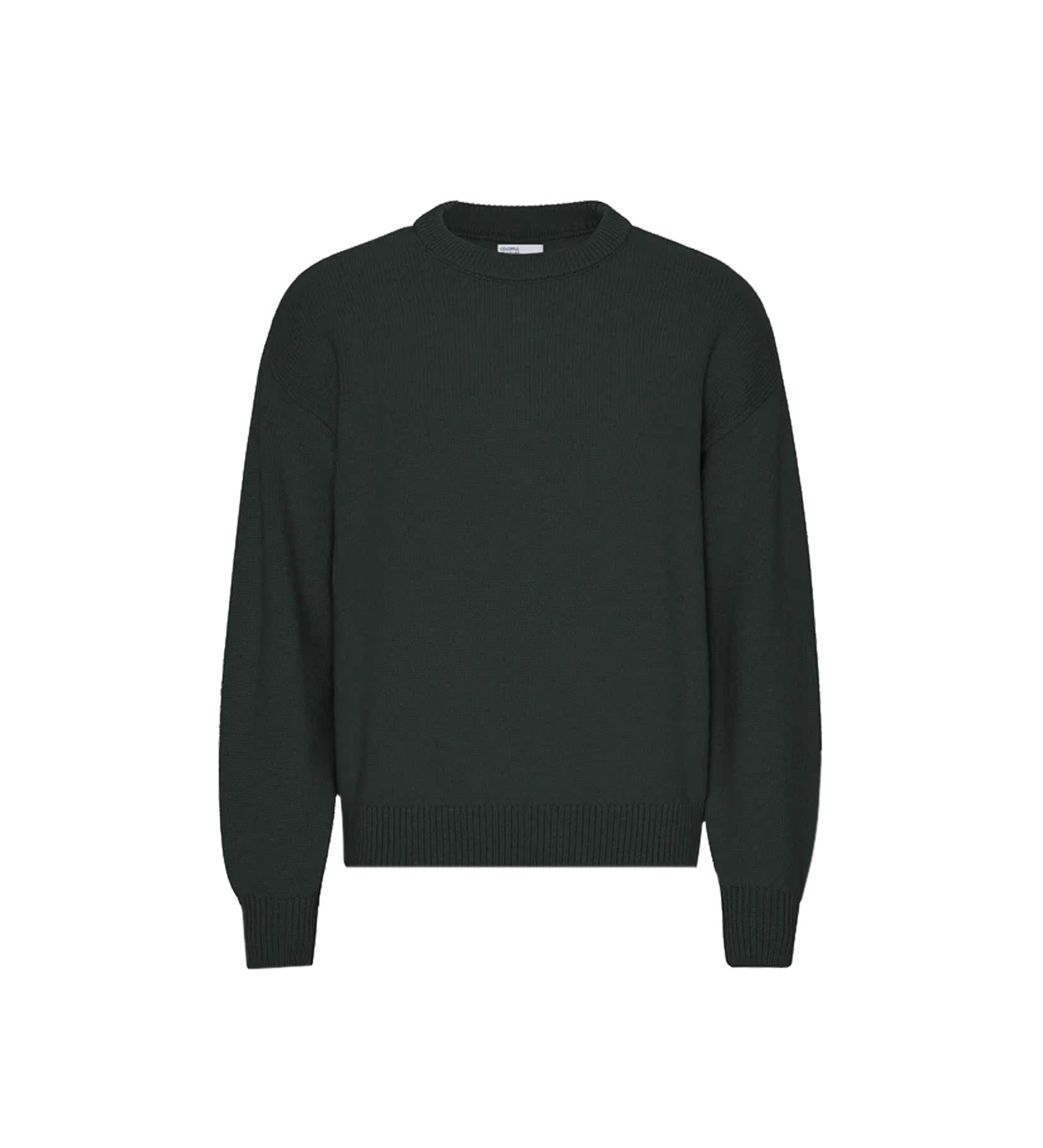 Colorful Standard Maglia Oversized Merino Wool Crew Hunter Green