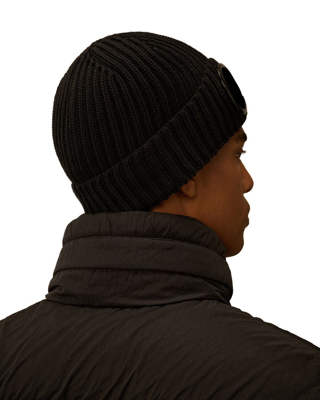 C.P. Company Extrafine Merino Wool Goggle Beanie