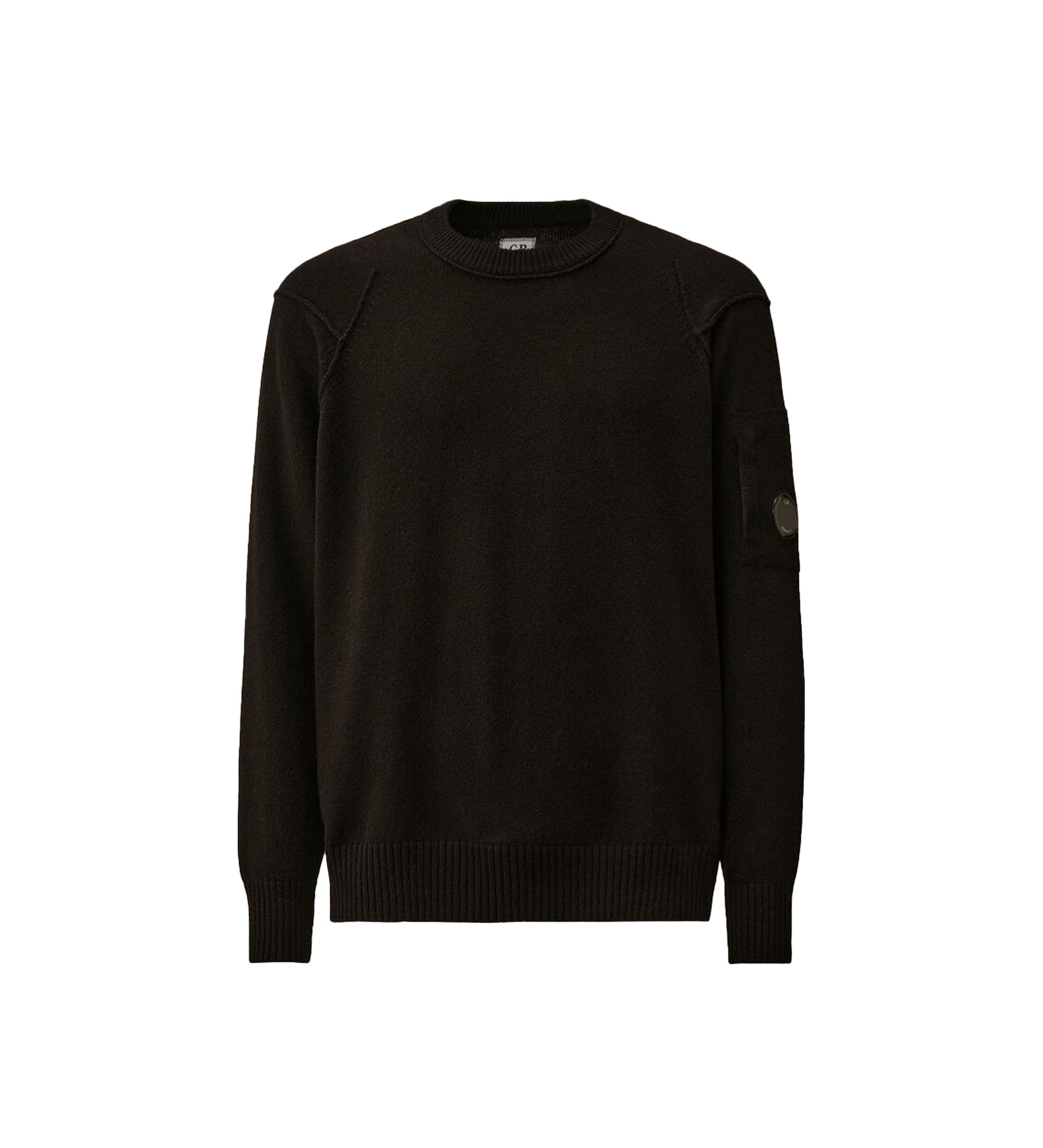 C.P. Company Lambswool Grs Crewneck Lens Sweater
