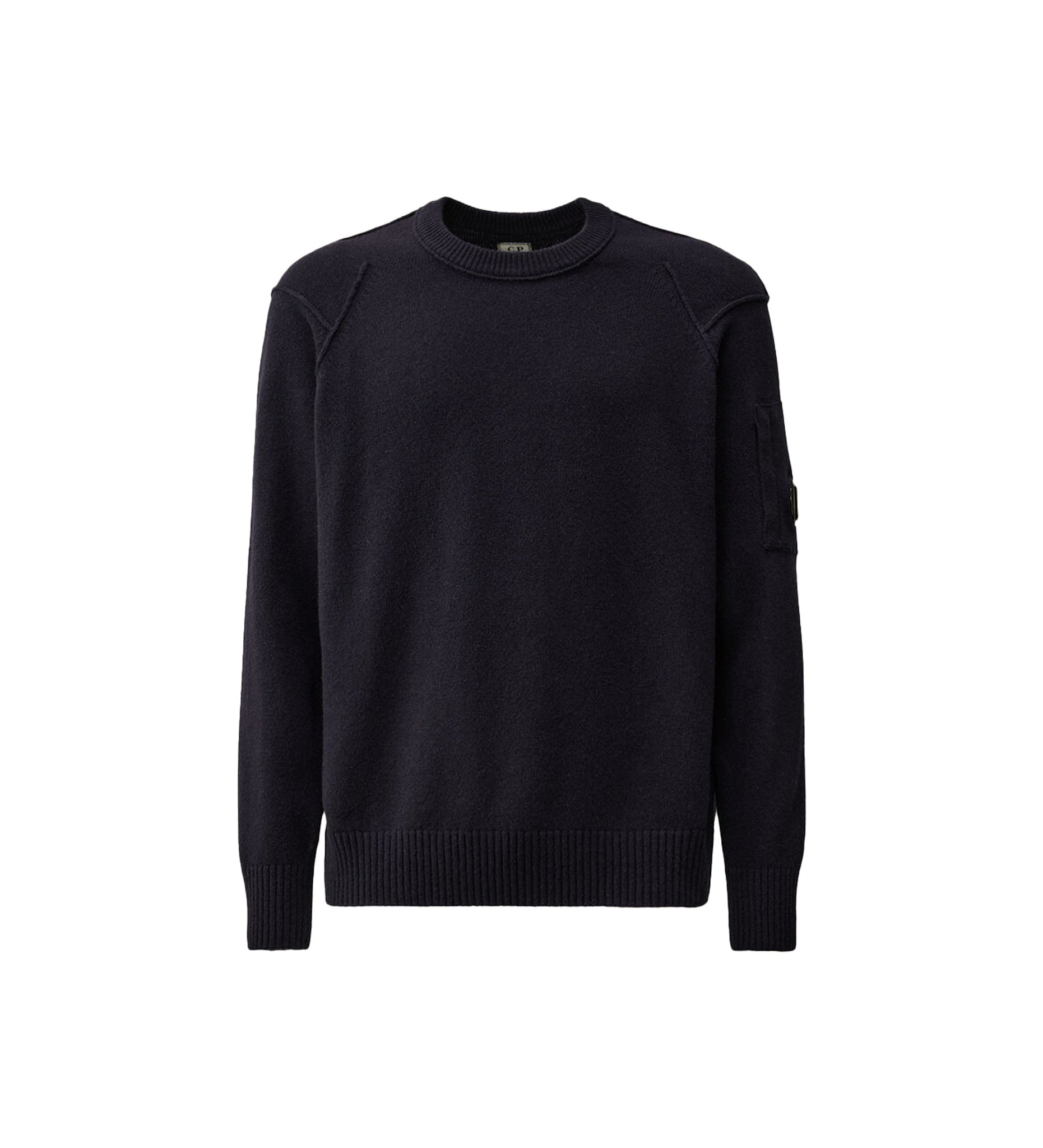 C.P. Company Lambswool Grs Crewneck Lens Sweater