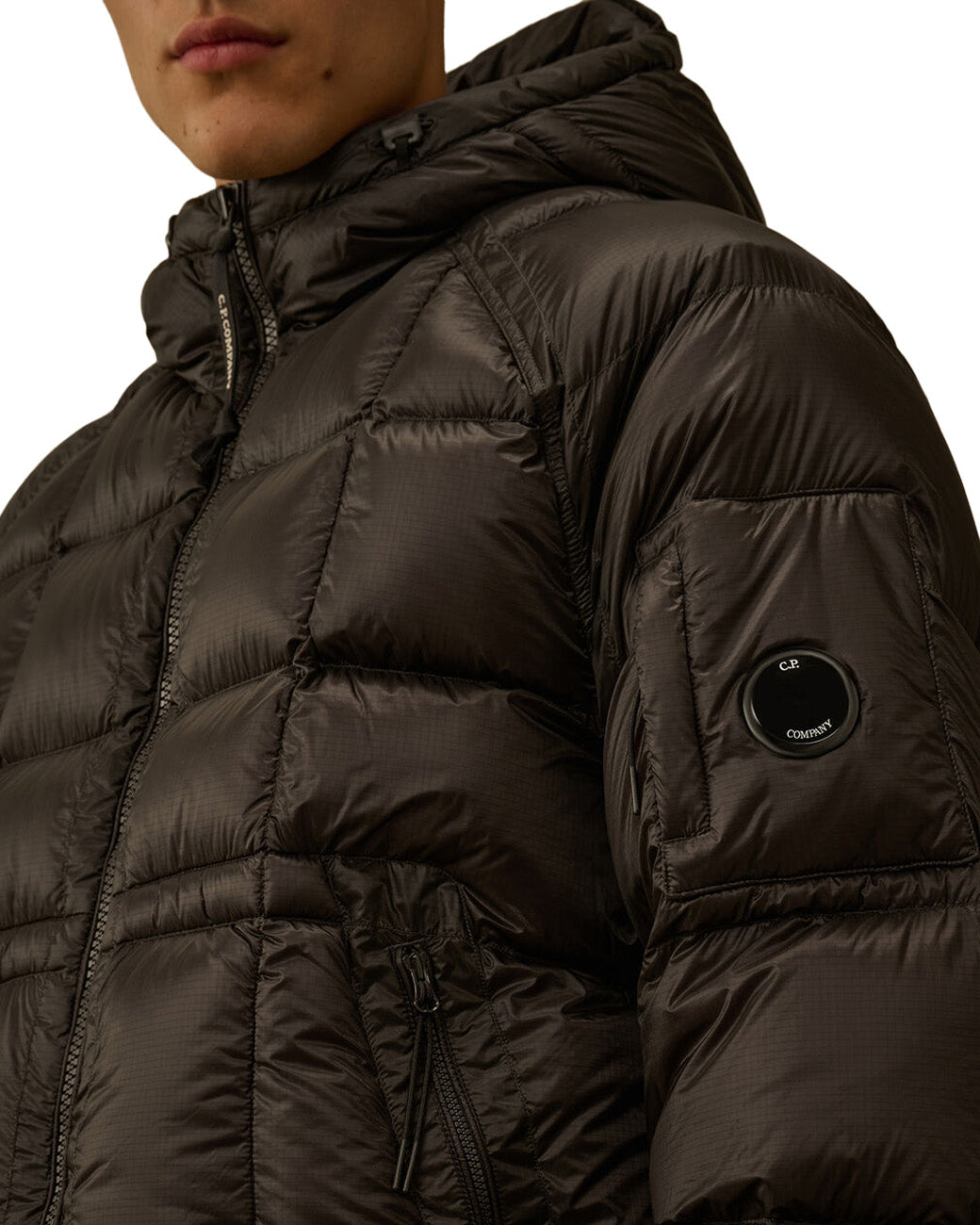 C.P. Company D.D. Shell Hooded Down Jacket
