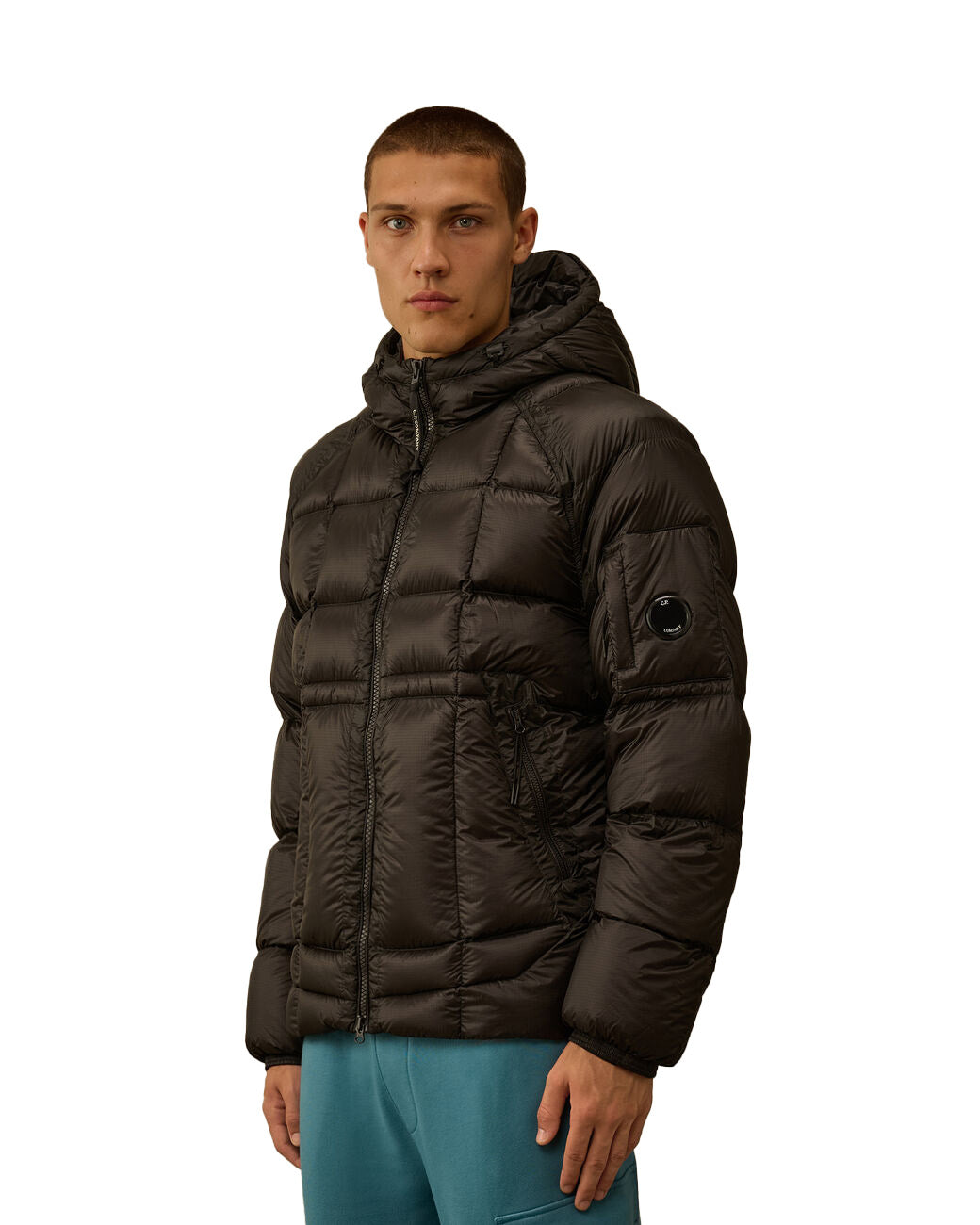 C.P. Company D.D. Shell Hooded Down Jacket