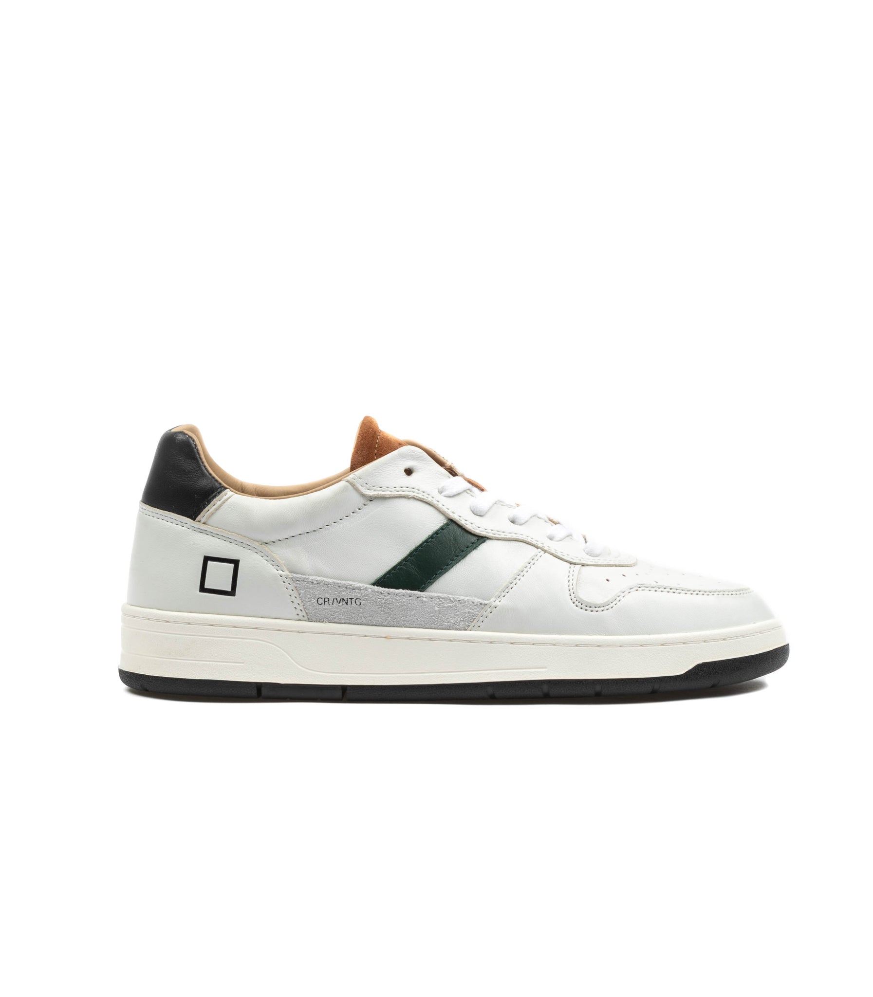 D.A.T.E. Court 2.0 Vintage White Cuoio