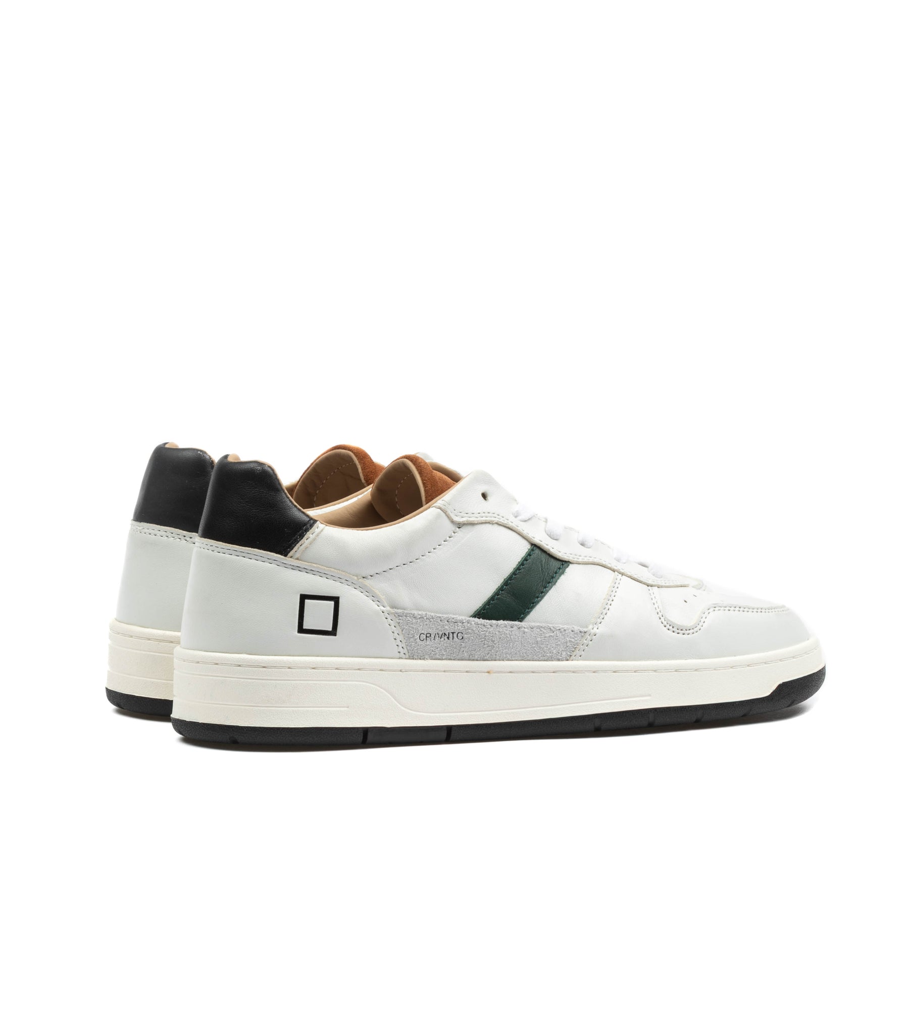 D.A.T.E. Court 2.0 Vintage White Cuoio