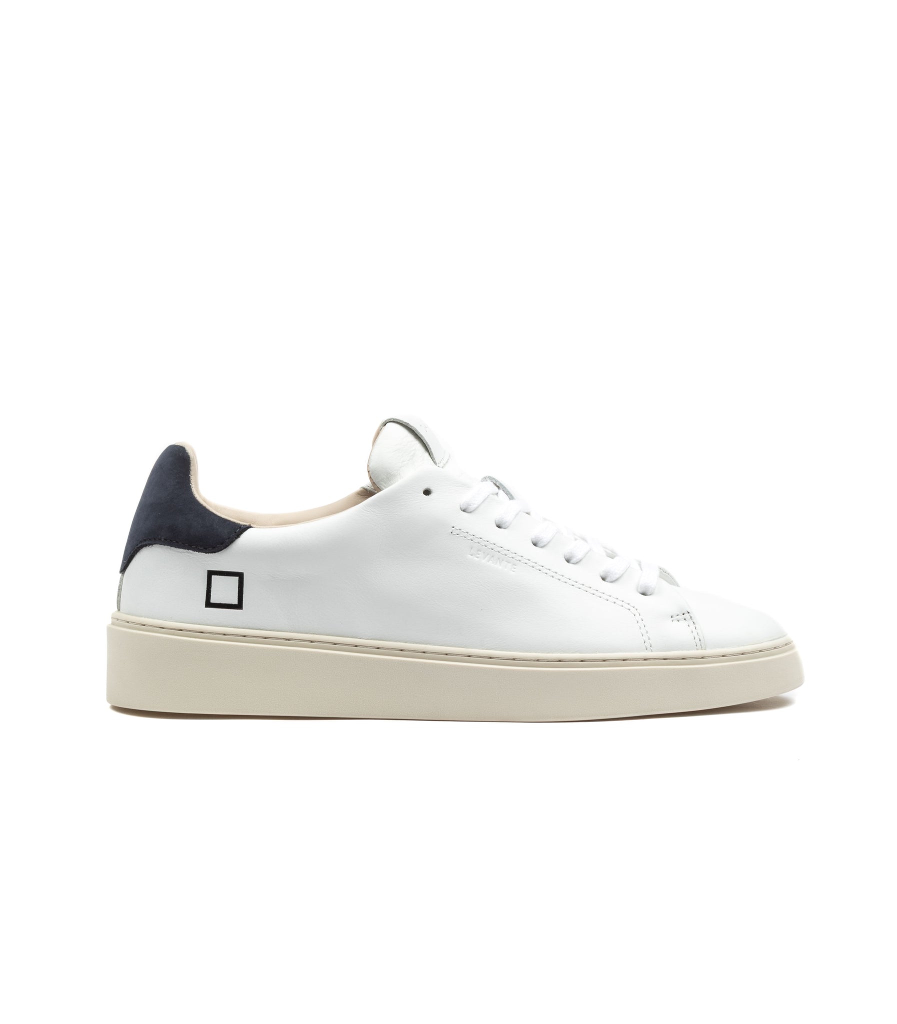 D.A.T.E. Levante Calf White Blue