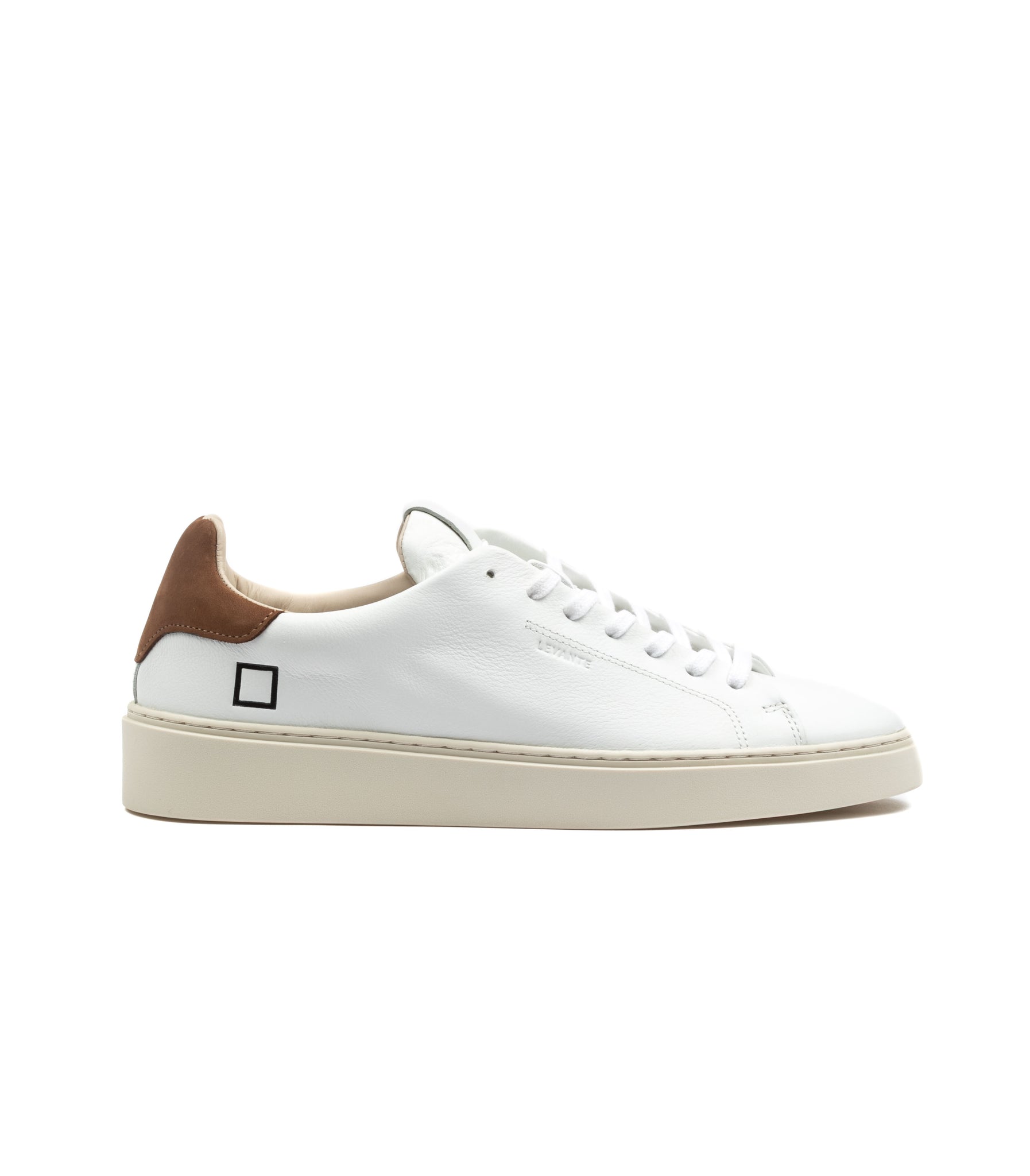 D.A.T.E. Levante Calf White Brown