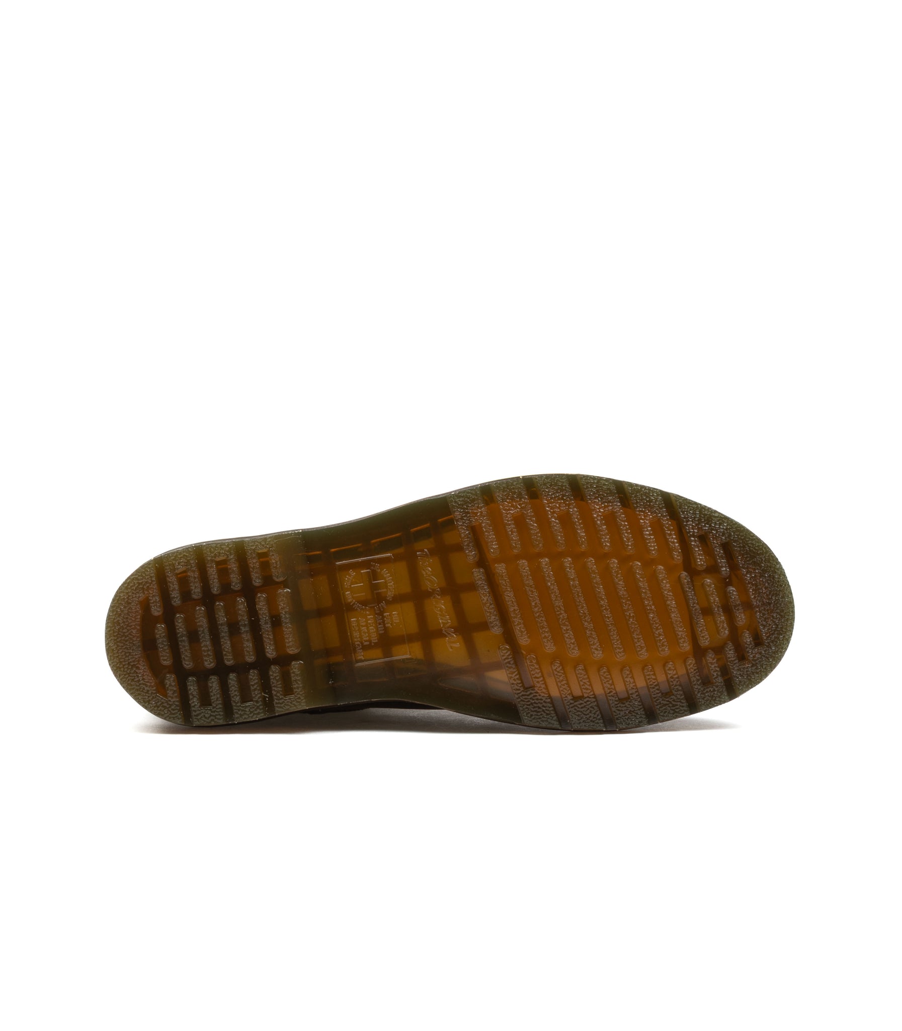 Dr. Martens 2976 Yellow Stitch Crazy Horse Dark Brown