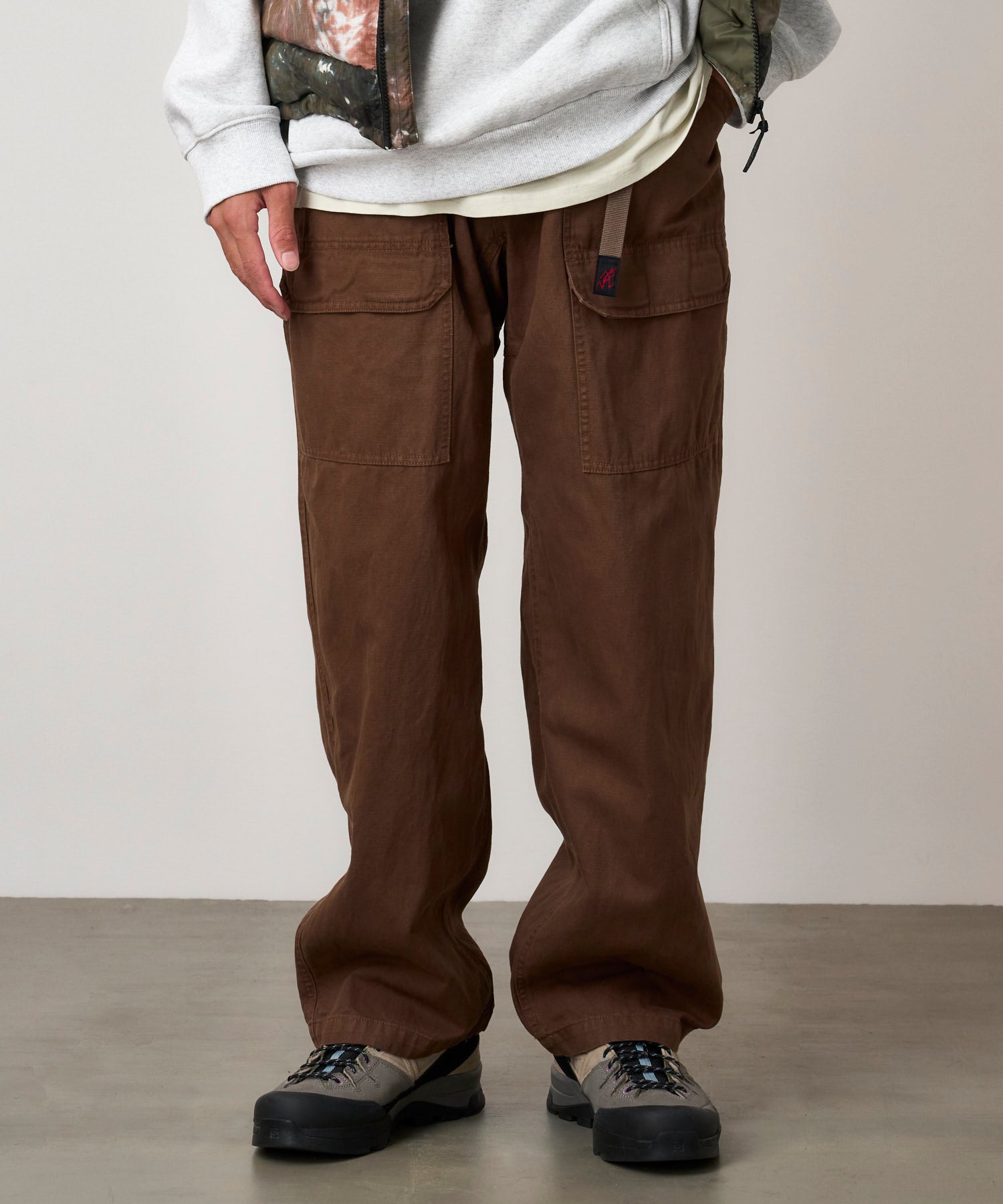 Gramicci Cotton Canvas Eqt Pant Chocolate