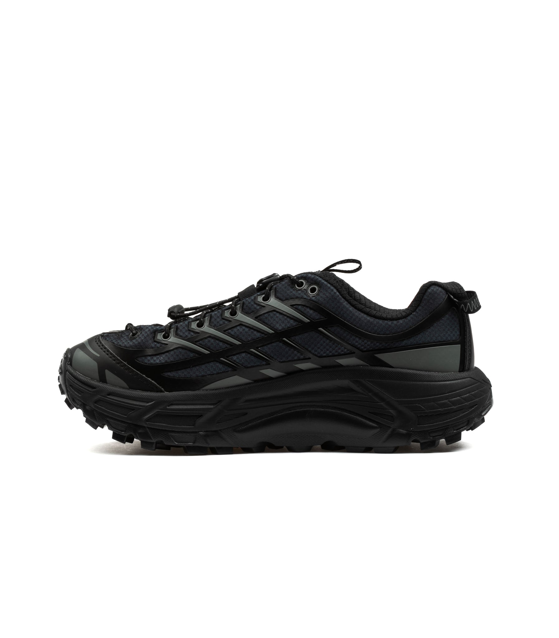 Hoka U Mafate Three2 Wordmark Black Outer Orbit