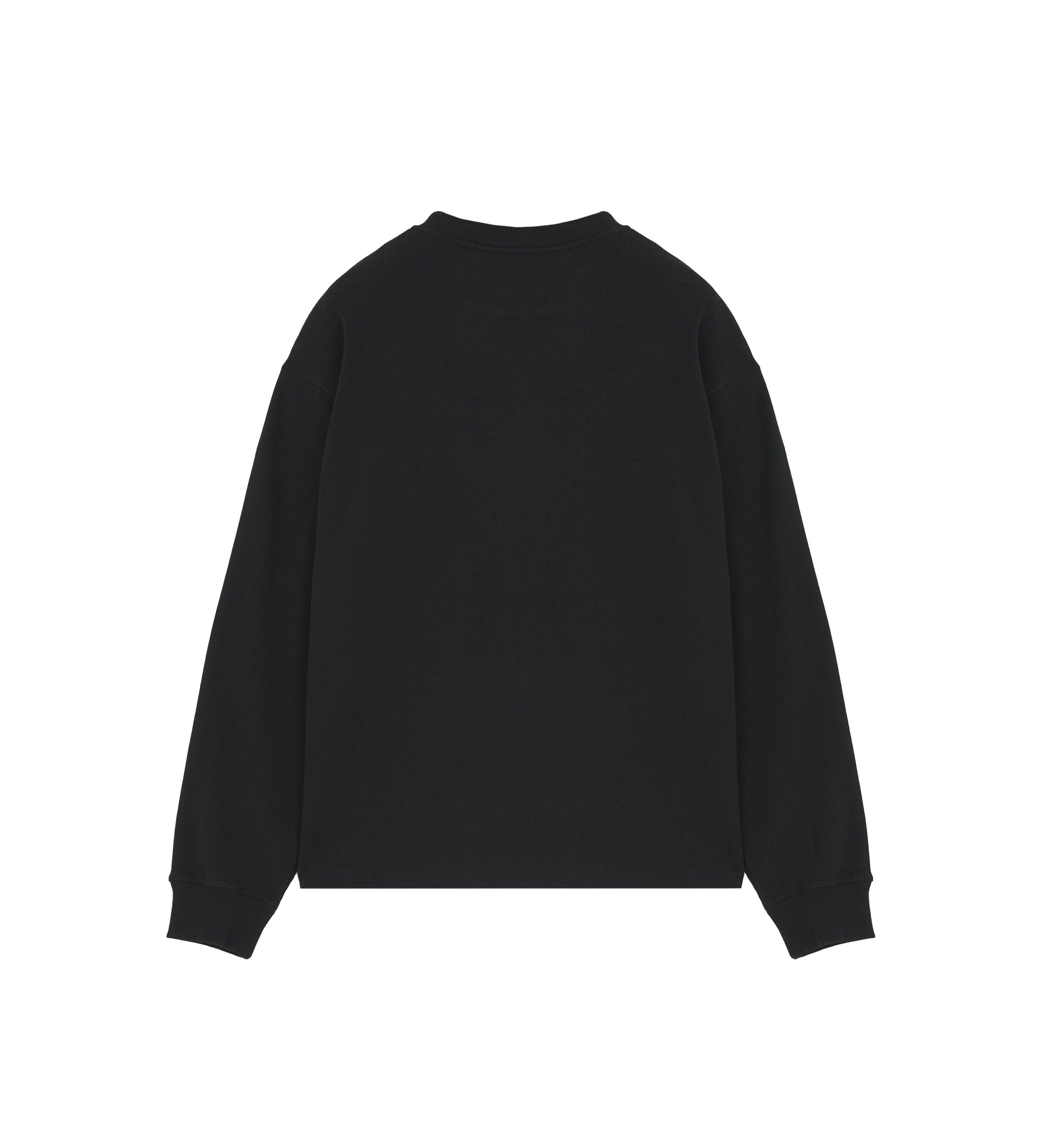 Iuter Label Ribbed Ls Tee