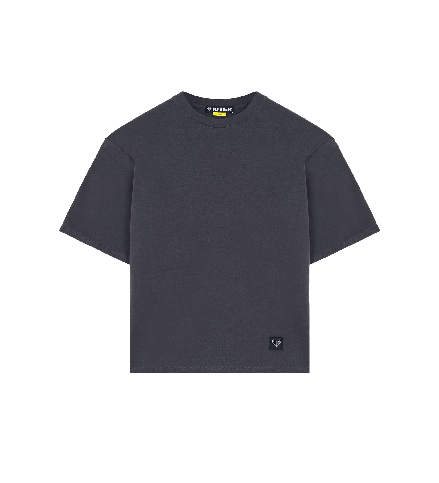 T-Shirt Iuter Label Ribbed Tee