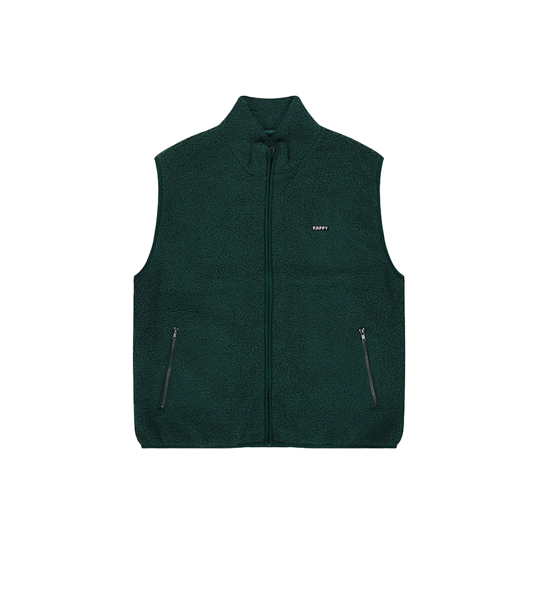 Kappy Design Fleece Zipper Vest