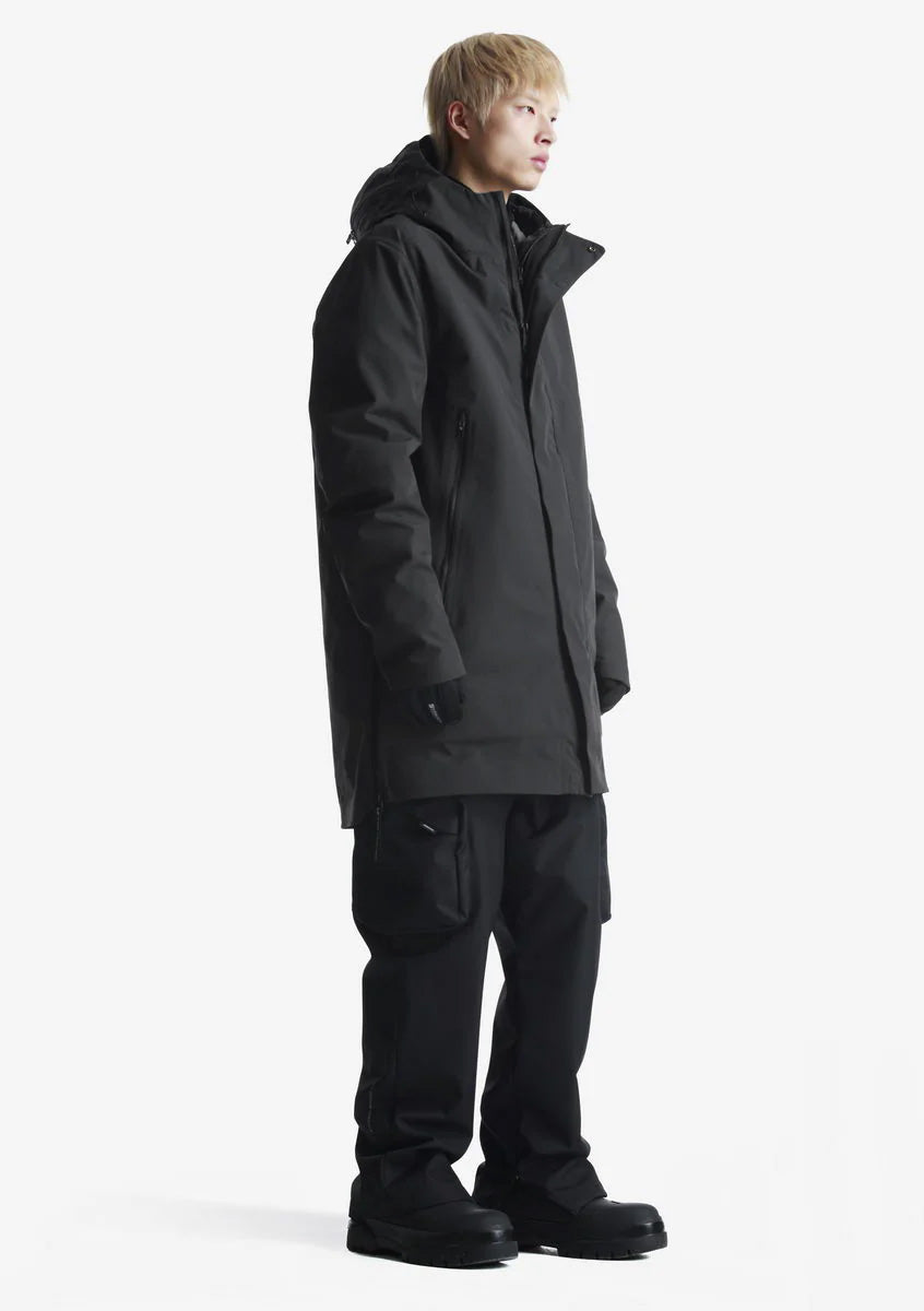 Krakatau Planck Liner Parka 3 In 1 Nero Uomo