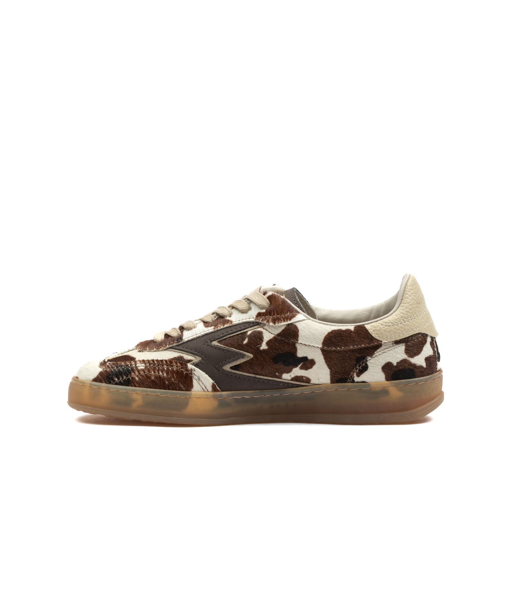 Moaconcept Club Cow Print Jorsy Brown Mucca Sintetica Donna