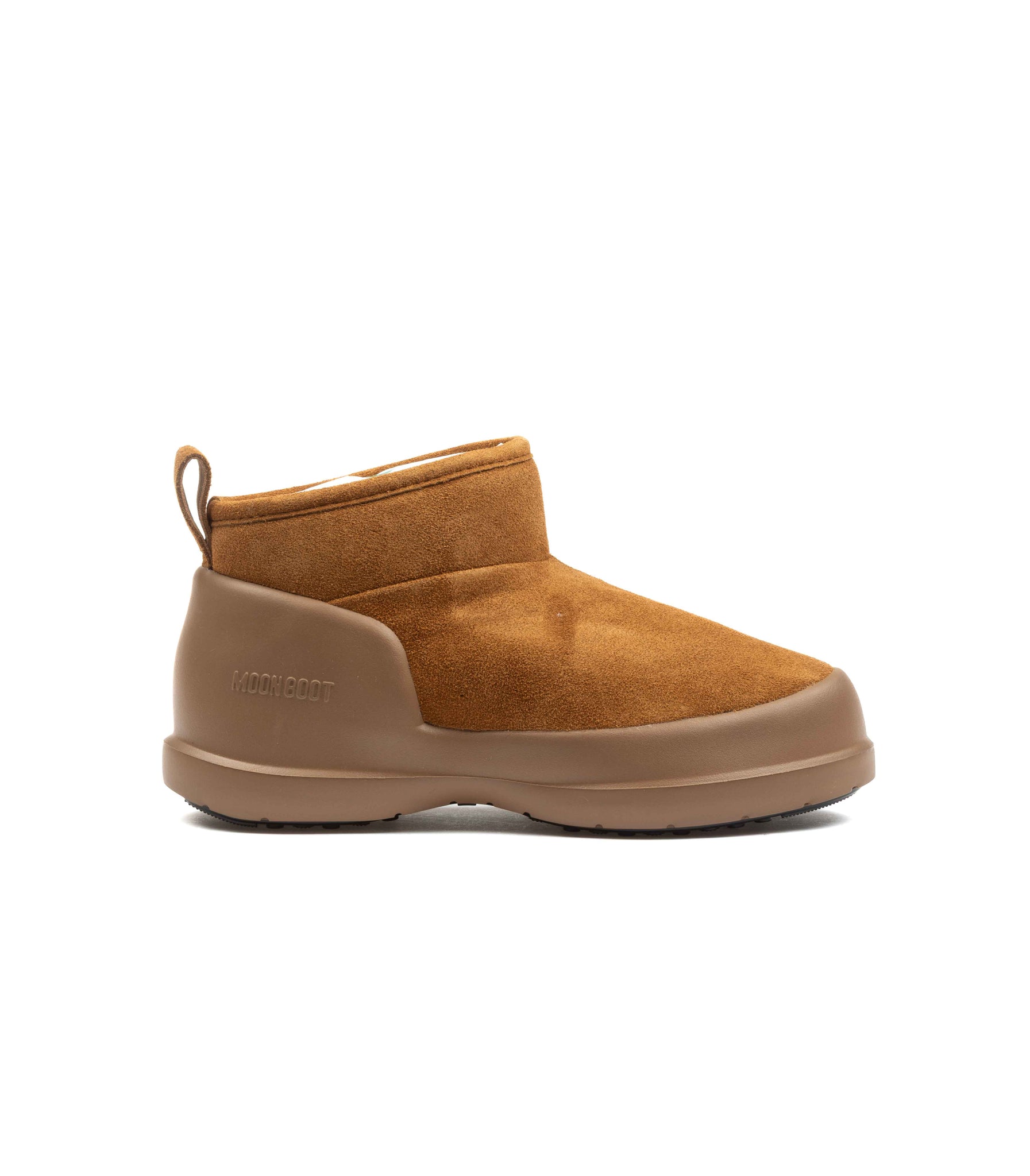 Moon Boot Mezzaluna Low Boot Suede Cognac Donna