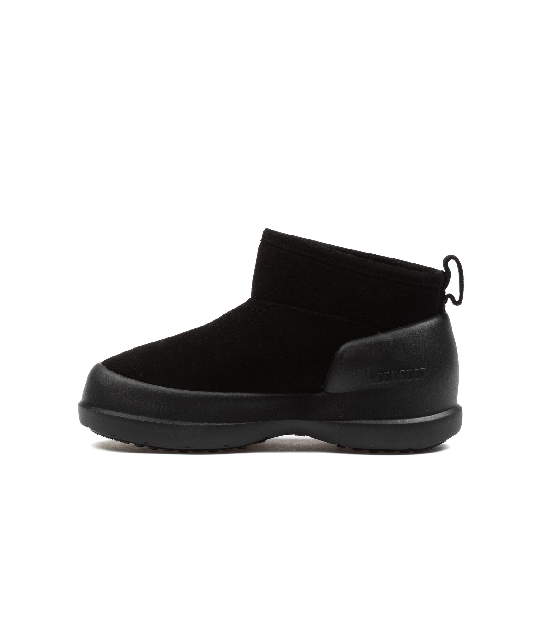 Moon Boot Mezzaluna Low Boot Suede Black Donna