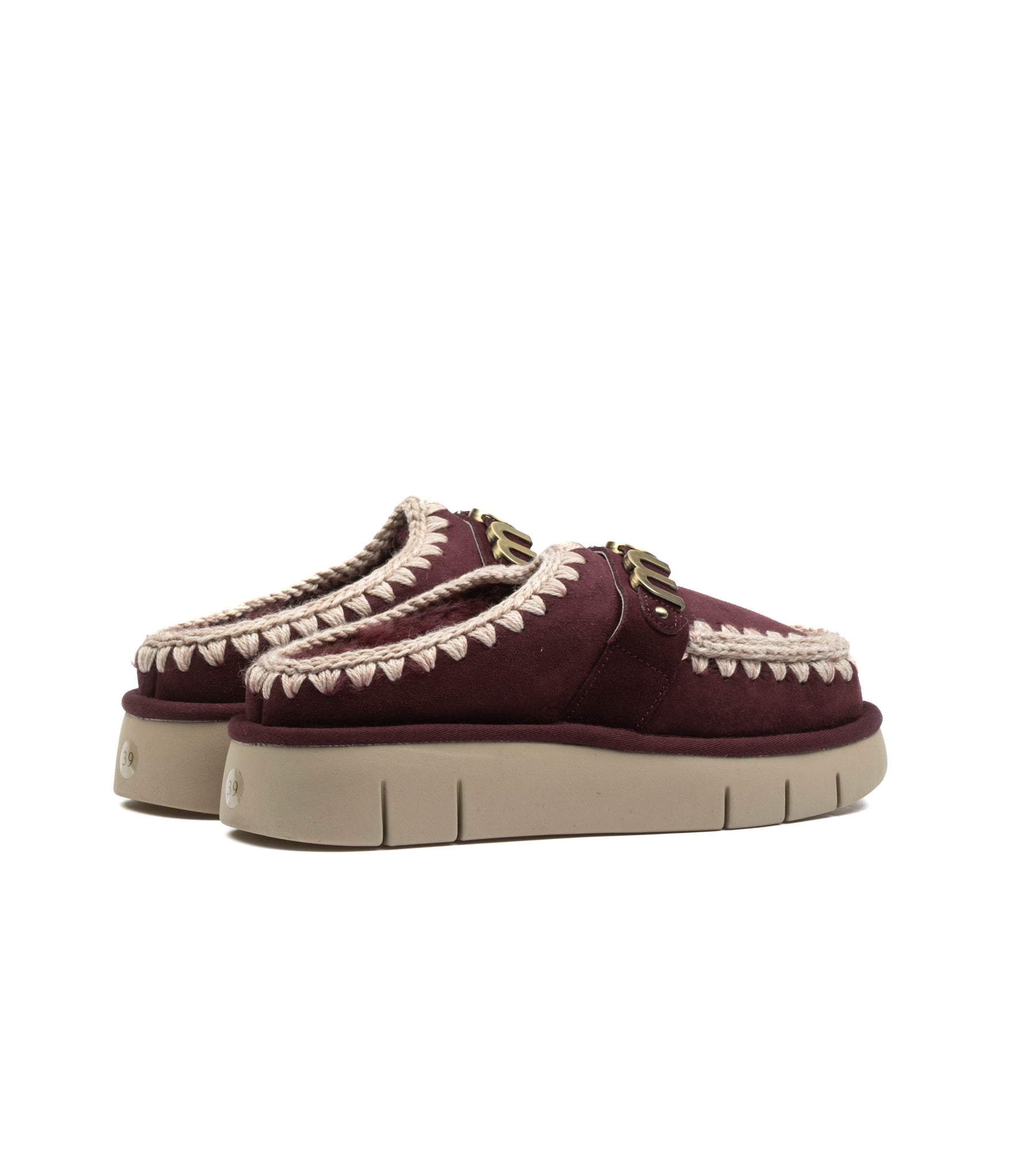 Mou Bounce Clog Metal Logo