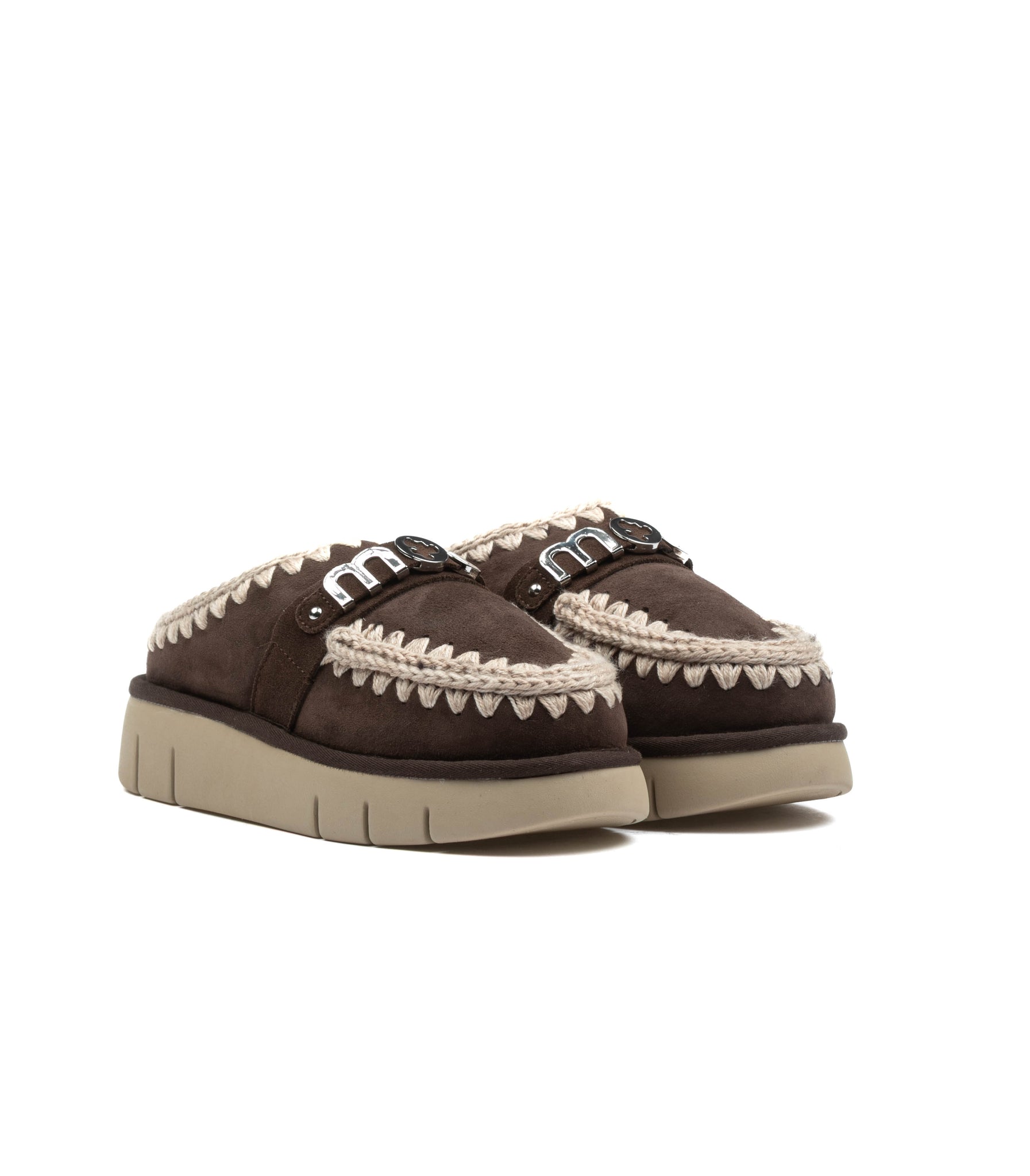 Mou Bounce Clog Metal Logo