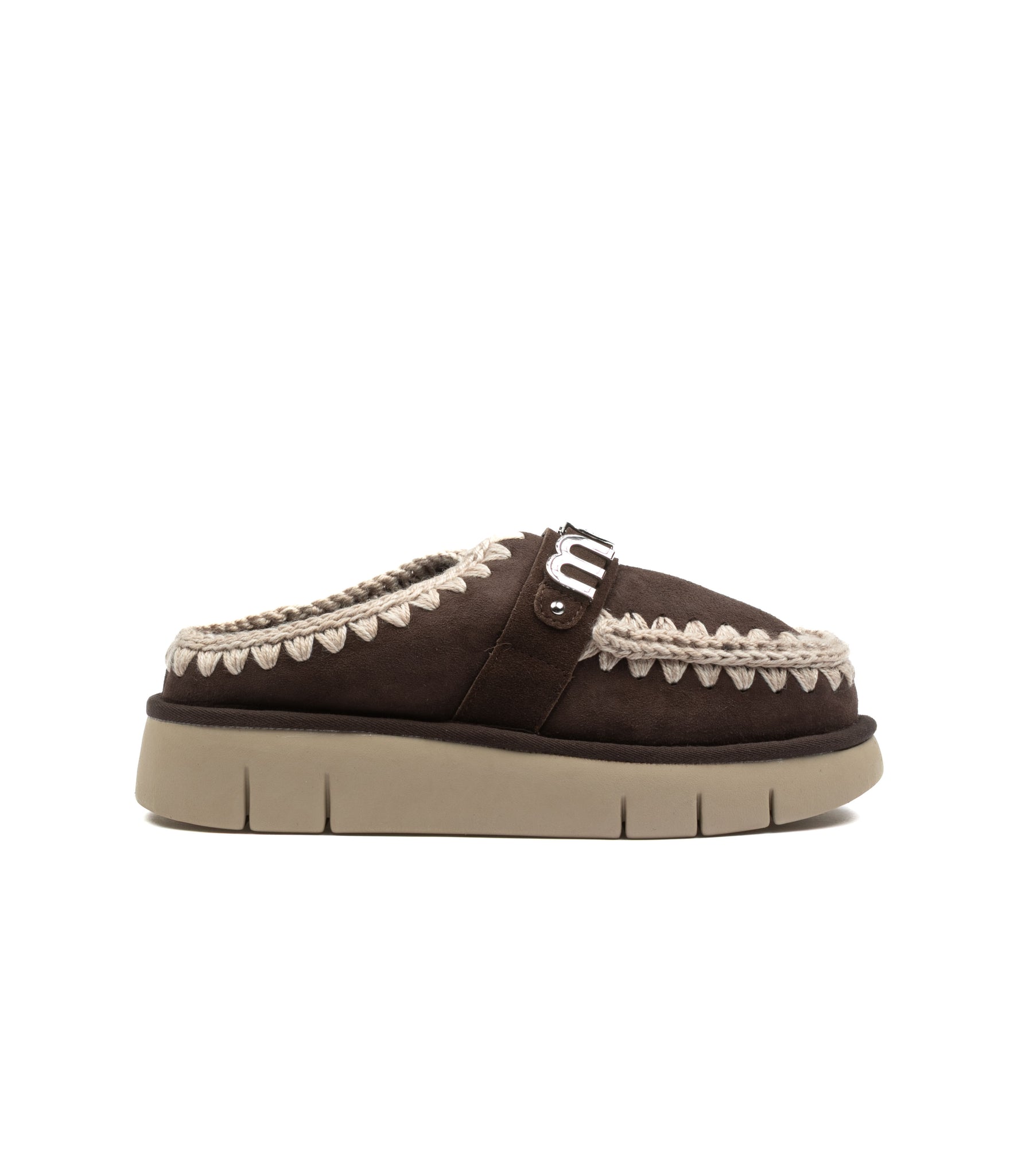 Mou Bounce Clog Metal Logo