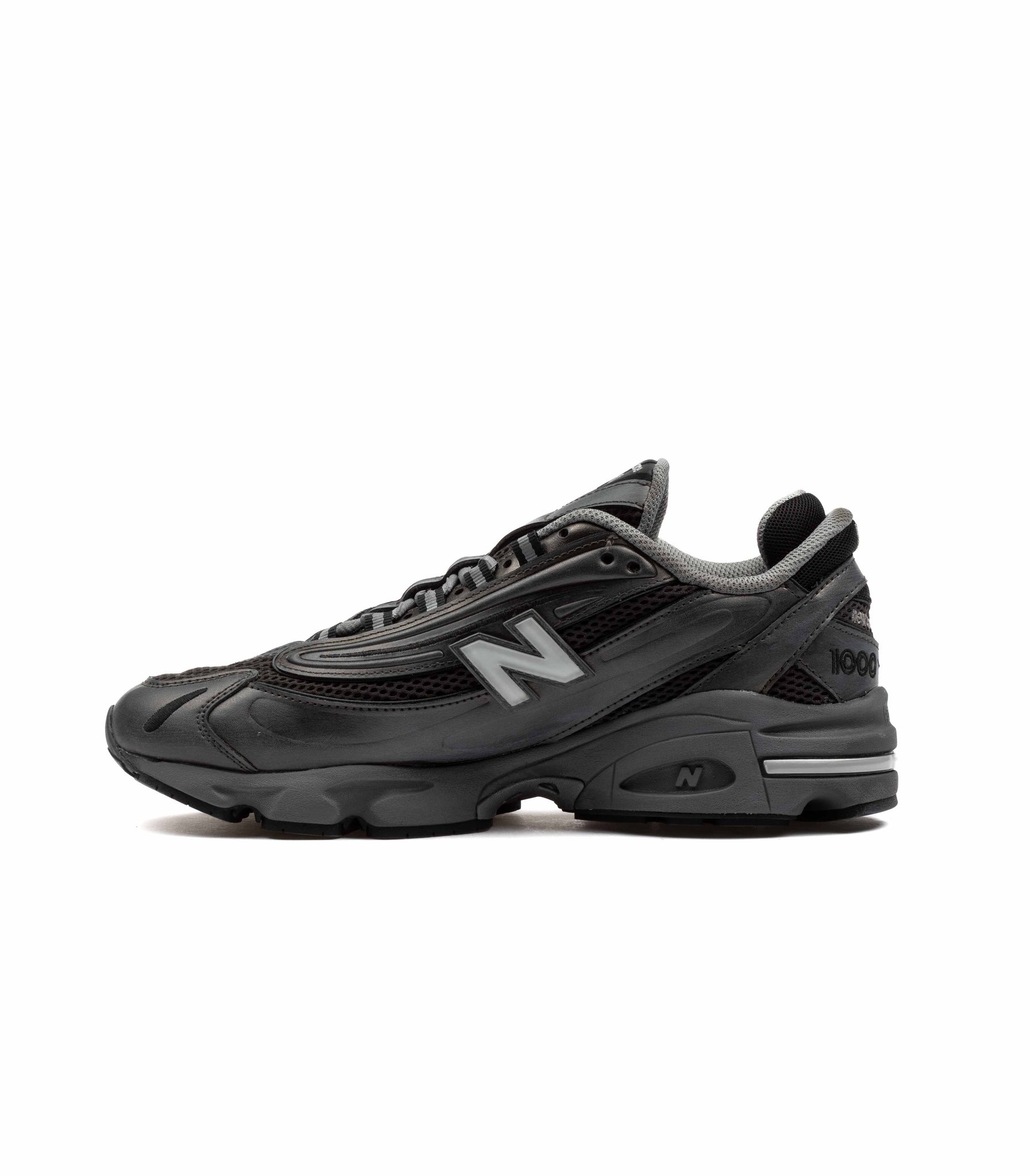 New Balance M1000f Black Metallic Syntetic Mesh